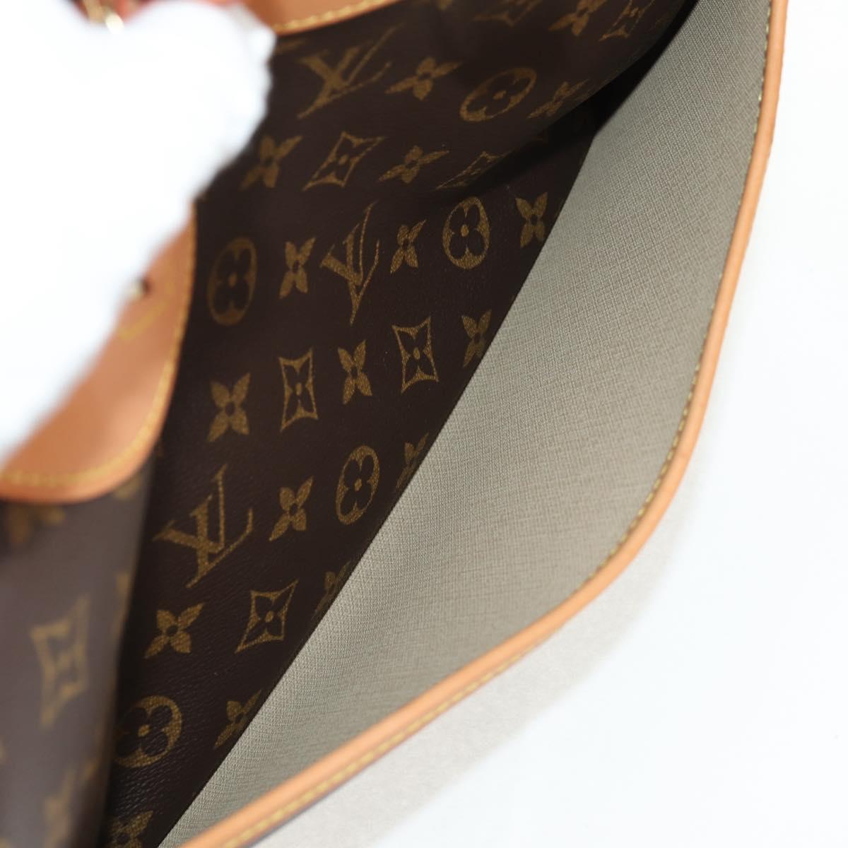 LOUIS VUITTON Monogram Deauville Hand Bag M47270 LV Auth am9230V