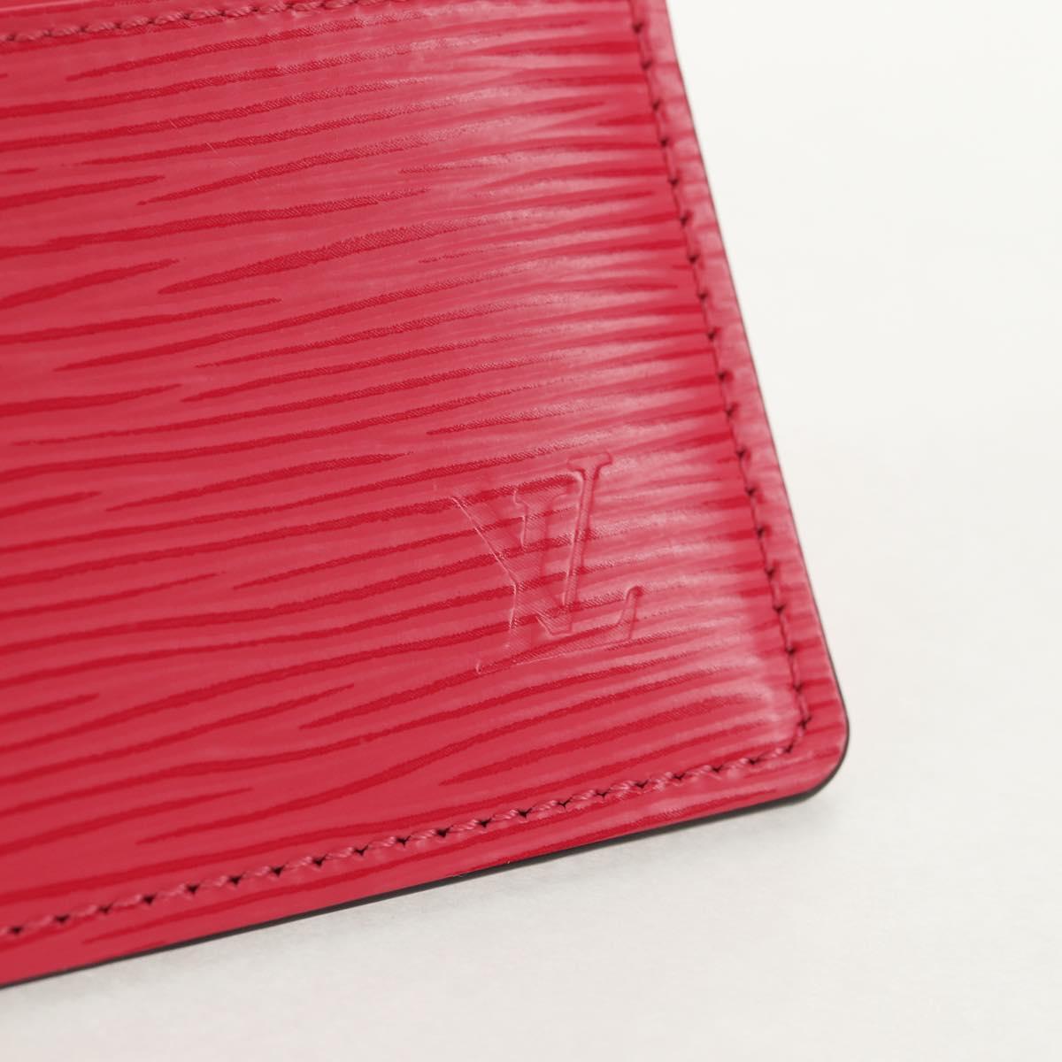 LOUIS VUITTON Epi Porte Cartes Simple Card Case Pink M80109 LV Auth am9234M