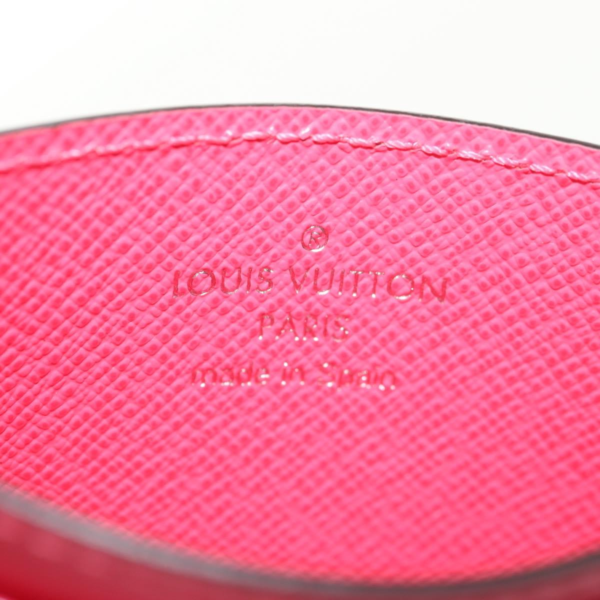 LOUIS VUITTON Epi Porte Cartes Simple Card Case Pink M80109 LV Auth am9234M