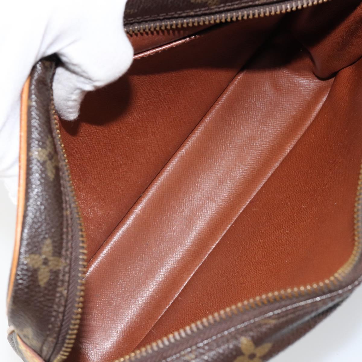 LOUIS VUITTON Monogram Compiegne 23 Clutch Bag M51847 LV Auth am9238