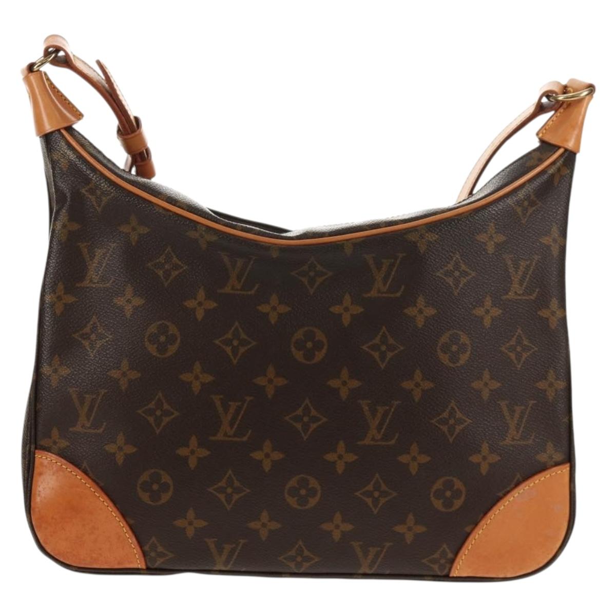 LOUIS VUITTON Monogram Boulogne 30 Shoulder Bag M51265 LV Auth am9239V