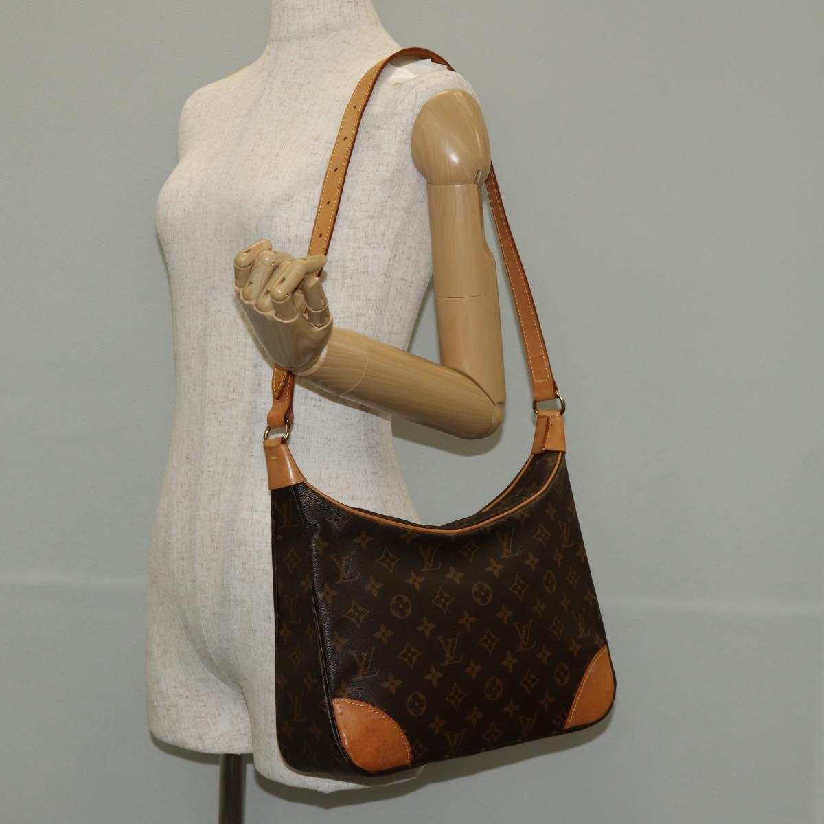 LOUIS VUITTON Monogram Boulogne 30 Shoulder Bag M51265 LV Auth am9239V