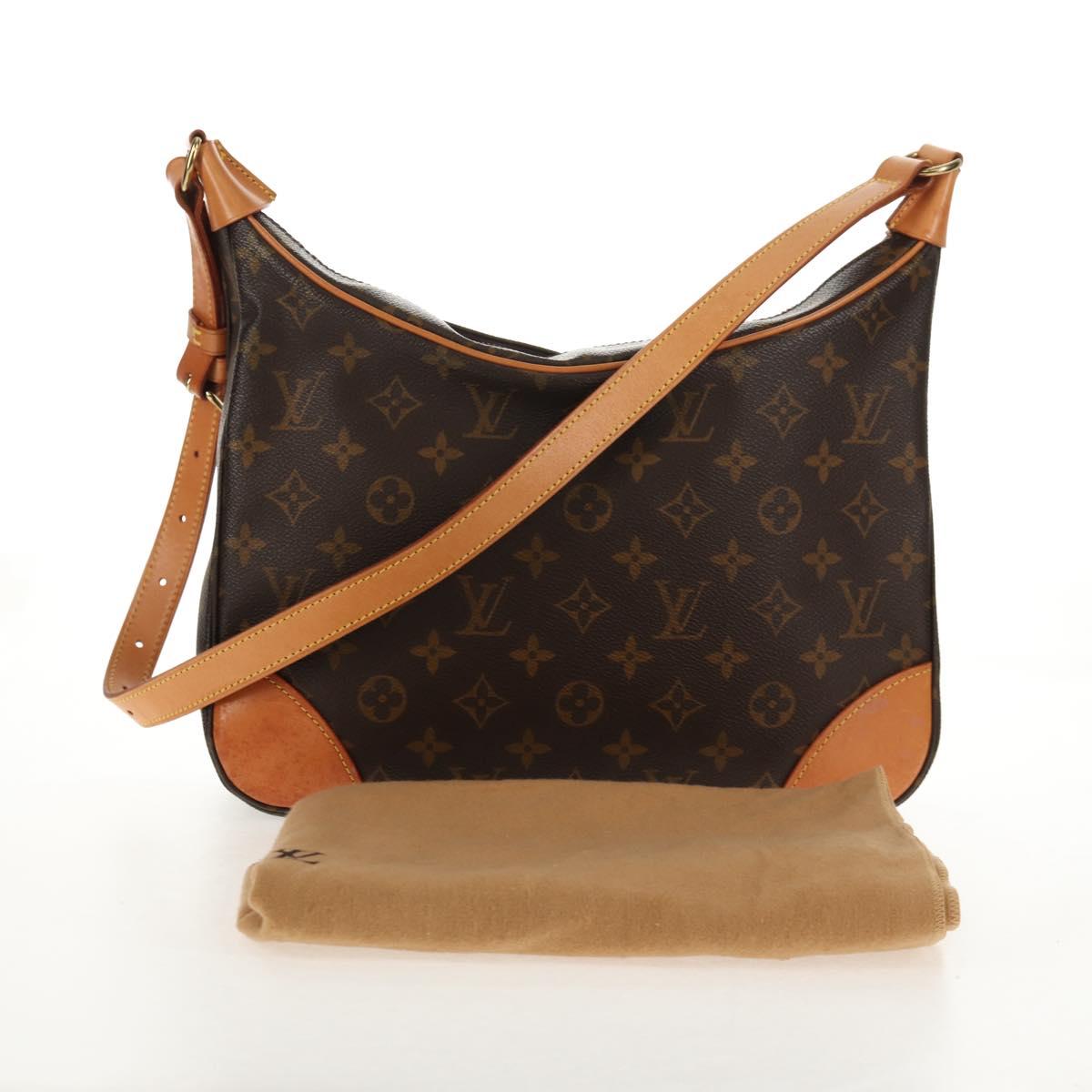 LOUIS VUITTON Monogram Boulogne 30 Shoulder Bag M51265 LV Auth am9239A