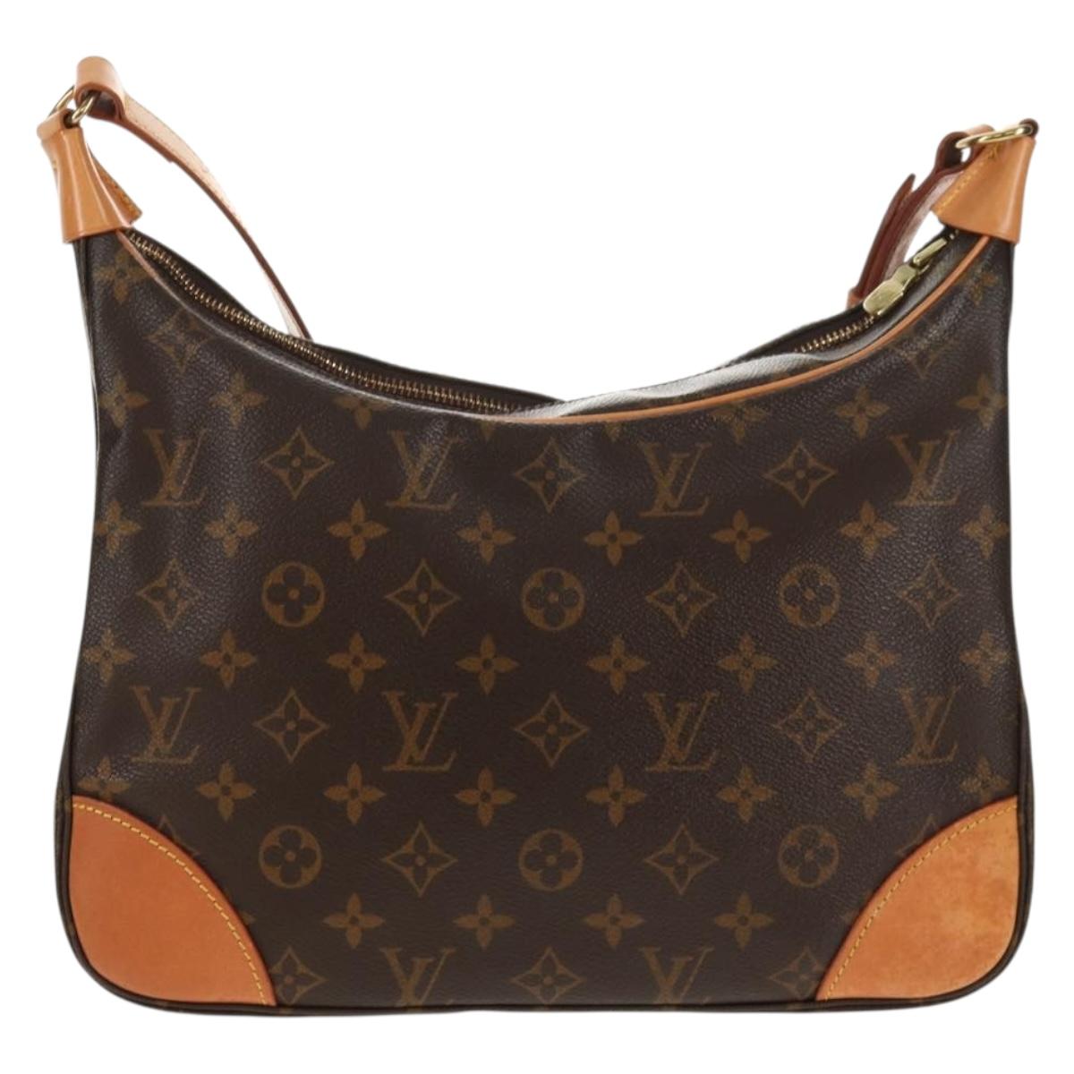 LOUIS VUITTON Monogram Boulogne 30 Shoulder Bag M51265 LV Auth am9239V