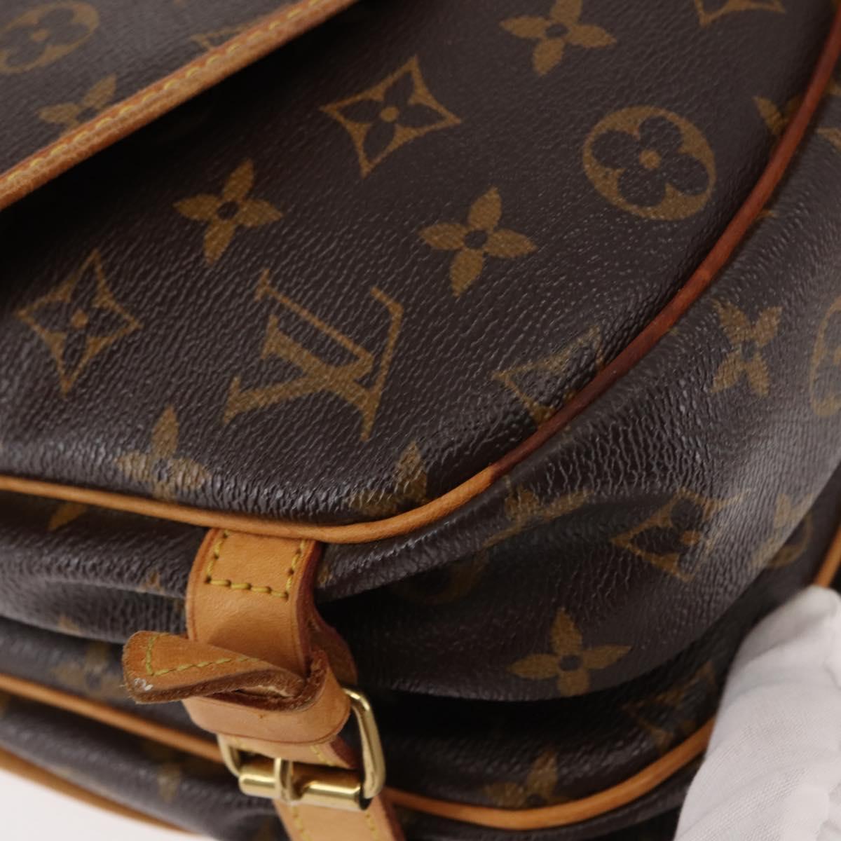 LOUIS VUITTON Monogram Saumur 30 Shoulder Bag M42256 LV Auth am9240