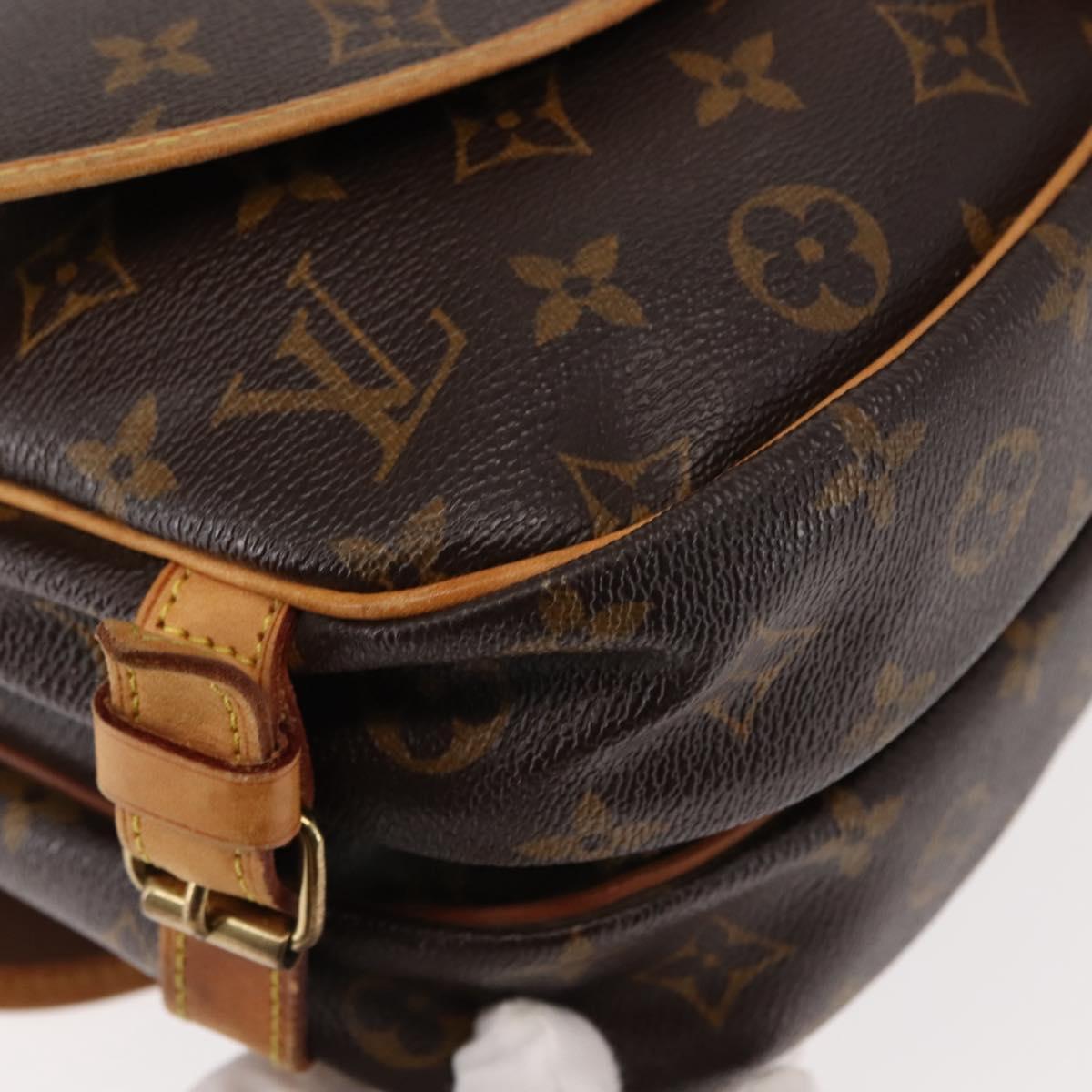 LOUIS VUITTON Monogram Saumur 30 Shoulder Bag M42256 LV Auth am9240