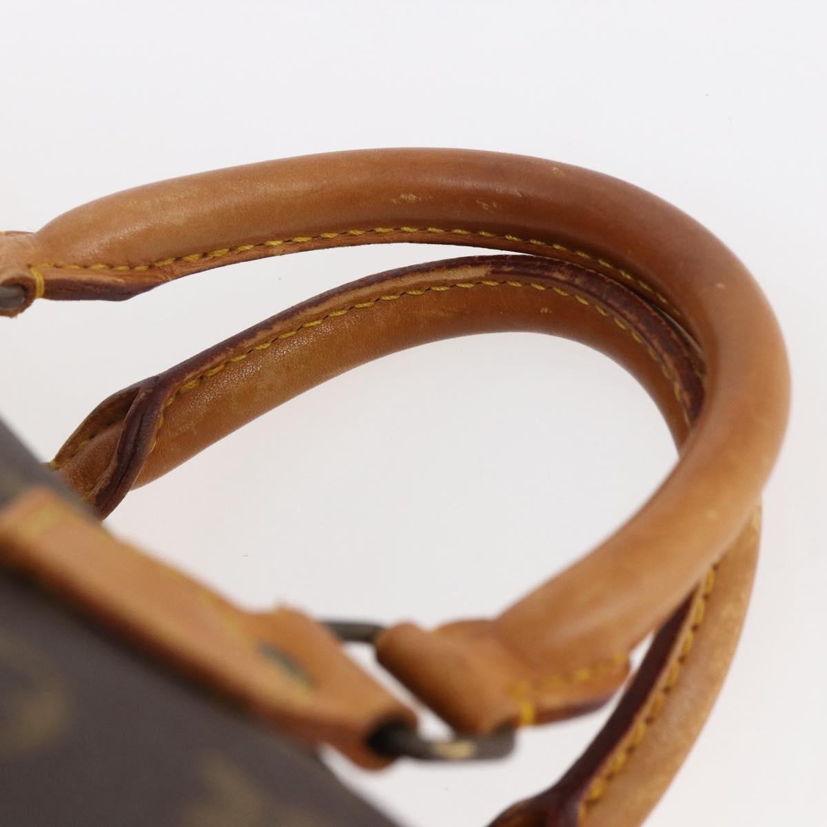 LOUIS VUITTON Monogram Speedy 35 Hand Bag M41524 LV Auth am9241