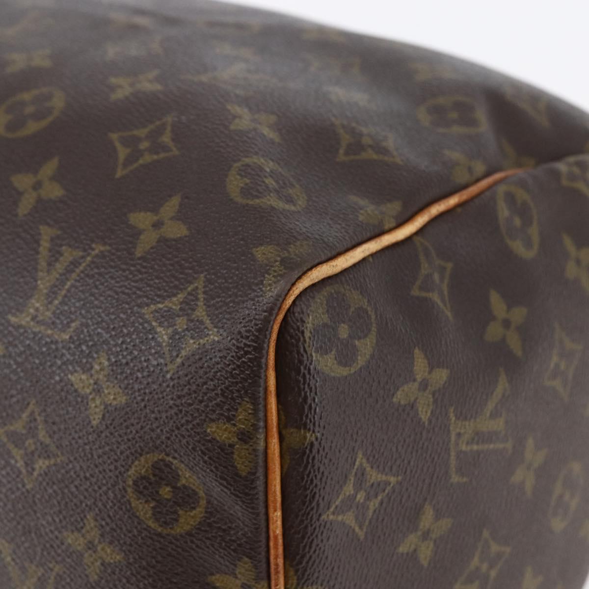 LOUIS VUITTON Monogram Speedy 35 Hand Bag Vintage M41524 LV Auth am9246
