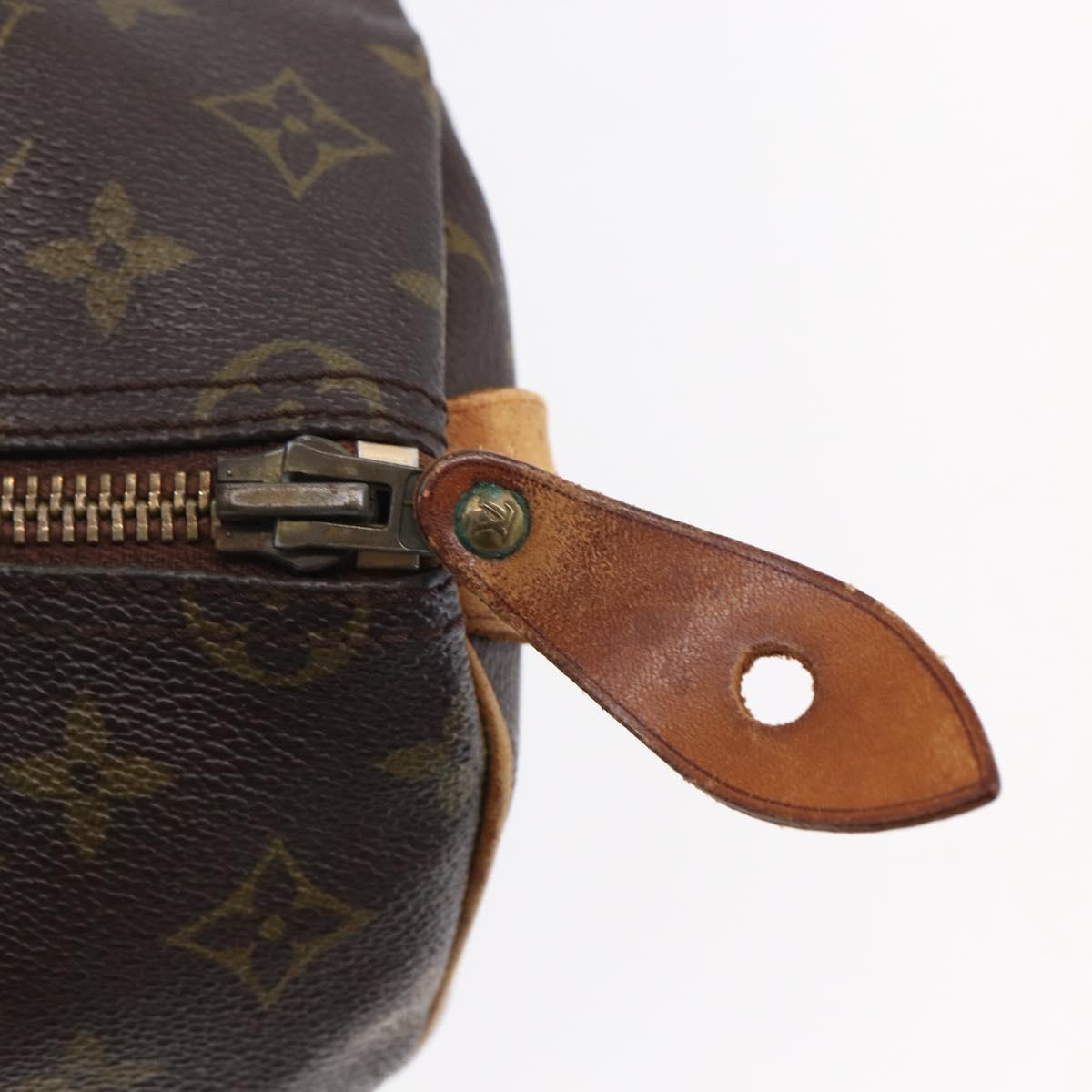 LOUIS VUITTON Monogram Speedy 35 Hand Bag Vintage M41524 LV Auth am9246