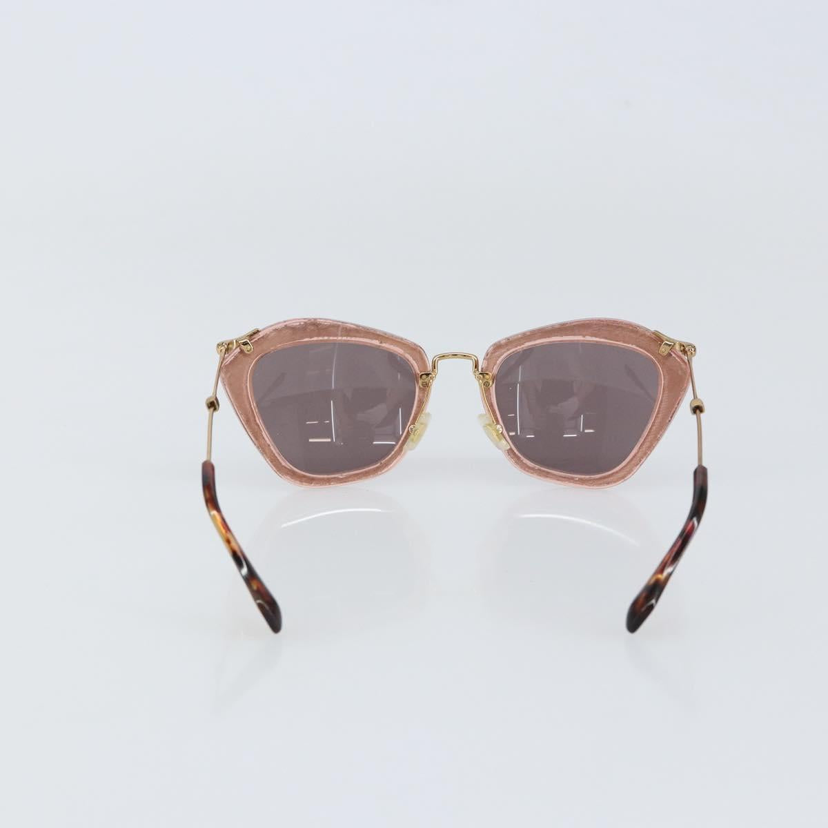 Miu Miu Sunglasses plastic Pink Auth am9253