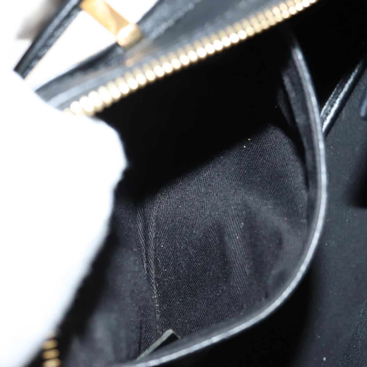 Chloe Little Alice Hand Bag Leather 2way Beige Gold Auth am9275