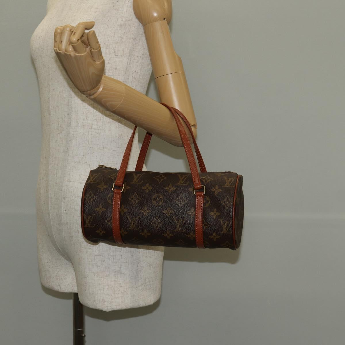 LOUIS VUITTON Monogram Papillon 26 Hand Bag M51386 LV Auth am9278V