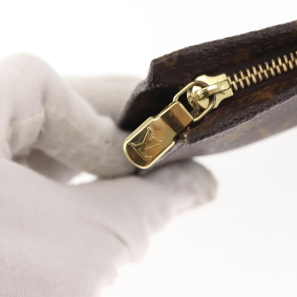 LOUIS VUITTON Monogram Bucket PM Accessory Pouch LV Auth am9280