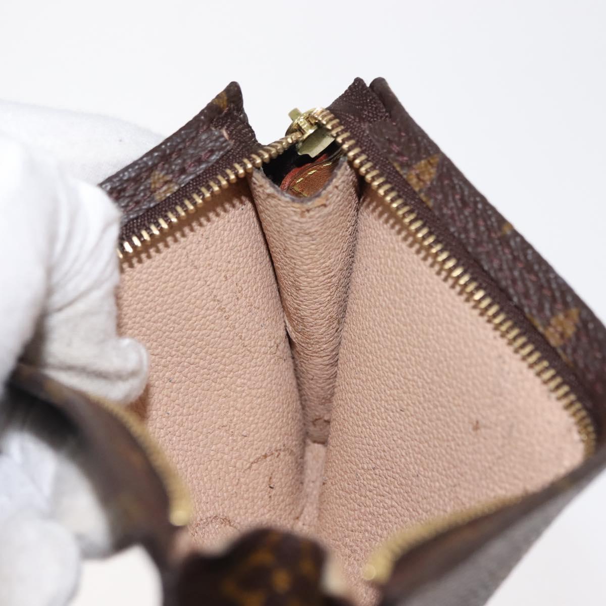 LOUIS VUITTON Monogram Bucket PM Accessory Pouch LV Auth am9280