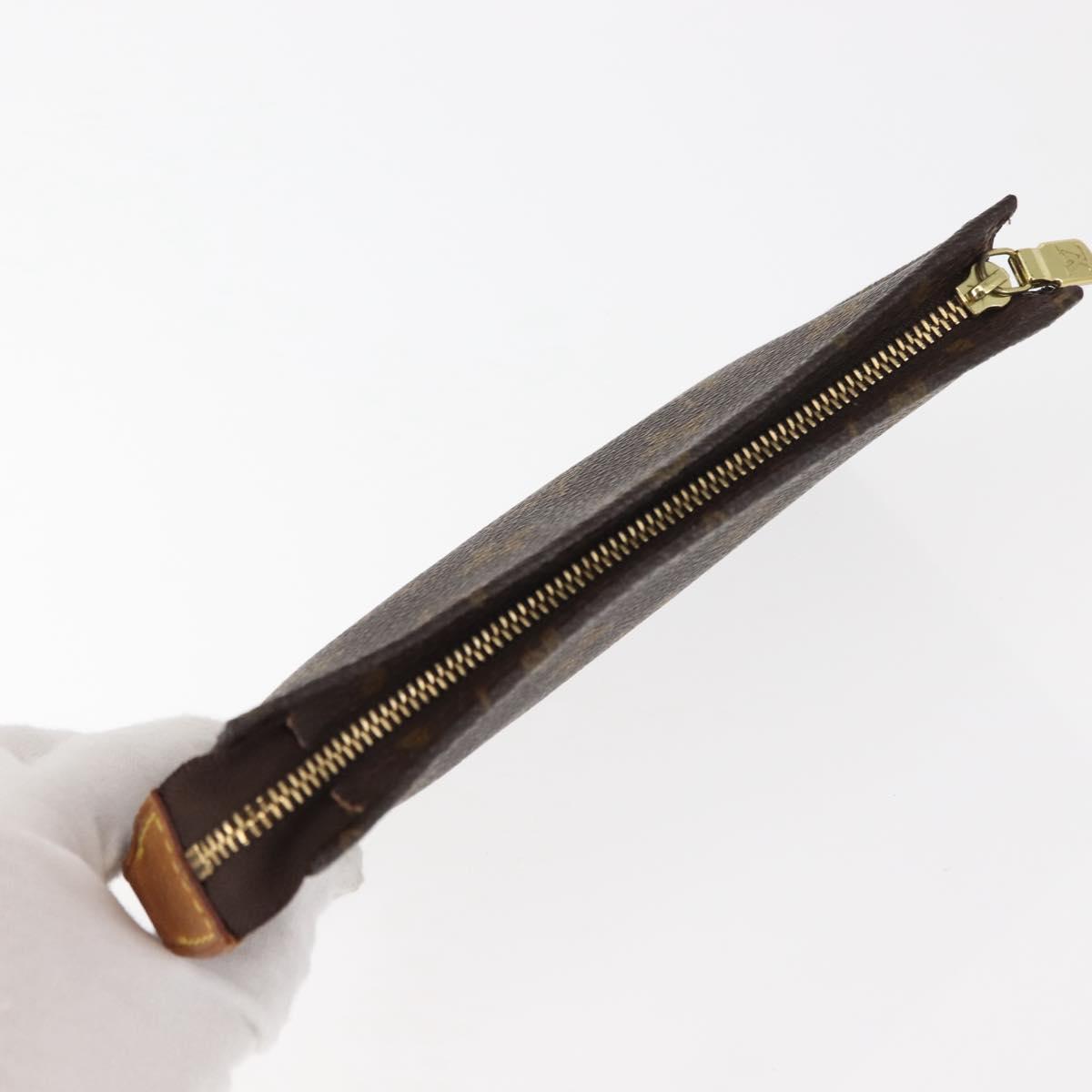 LOUIS VUITTON Monogram Bucket PM Accessory Pouch LV Auth am9280