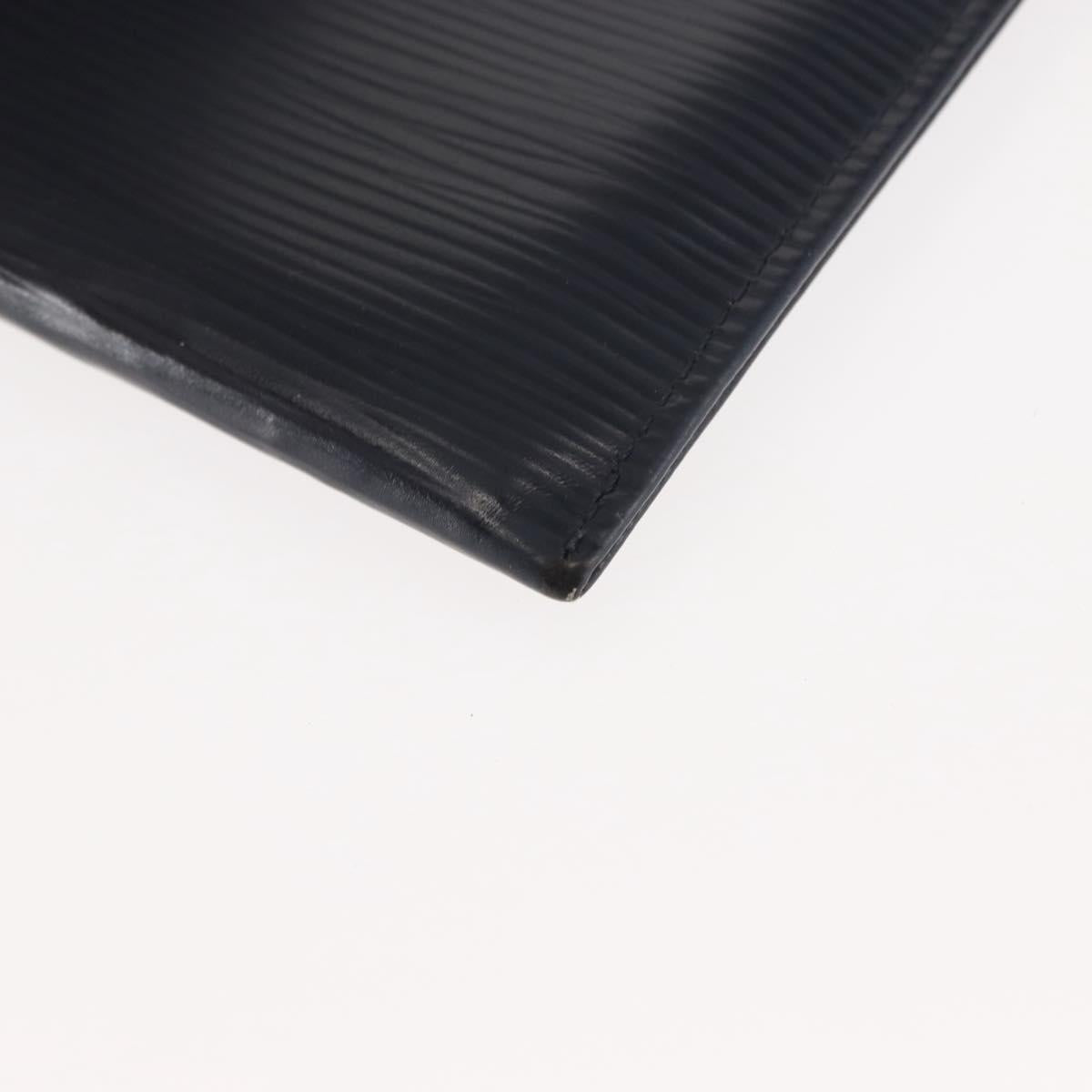 LOUIS VUITTON Epi Porte Monnaie NM Coin Purse Andigo blue LV Auth am9281