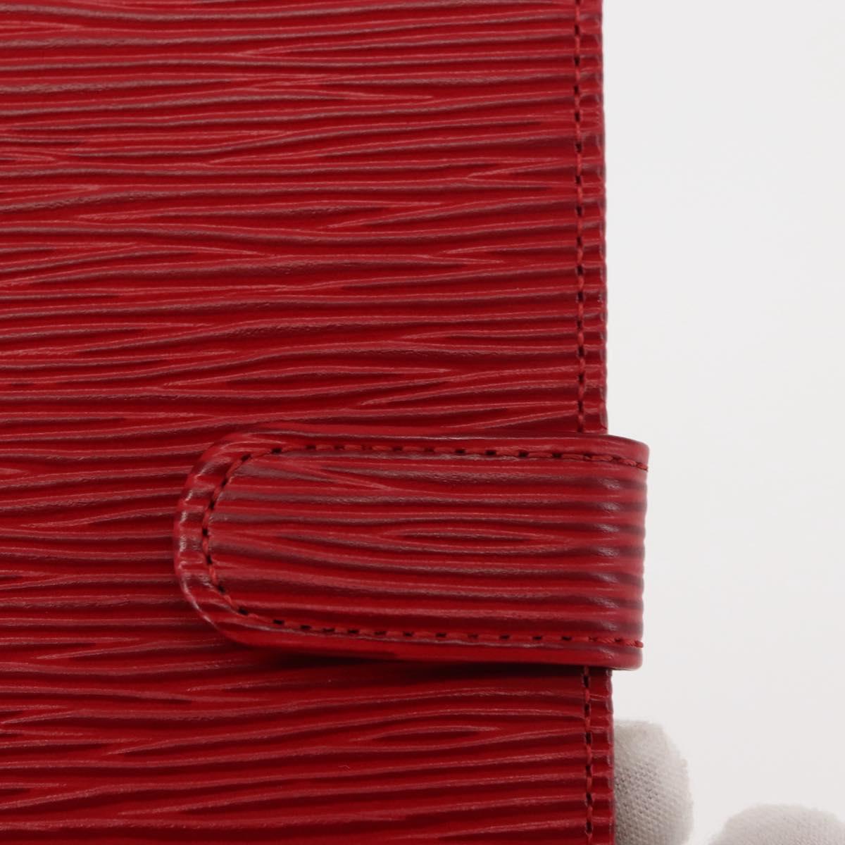 LOUIS VUITTON Epi Porte Billets Compact Wallet Red M63557 LV Auth am9282