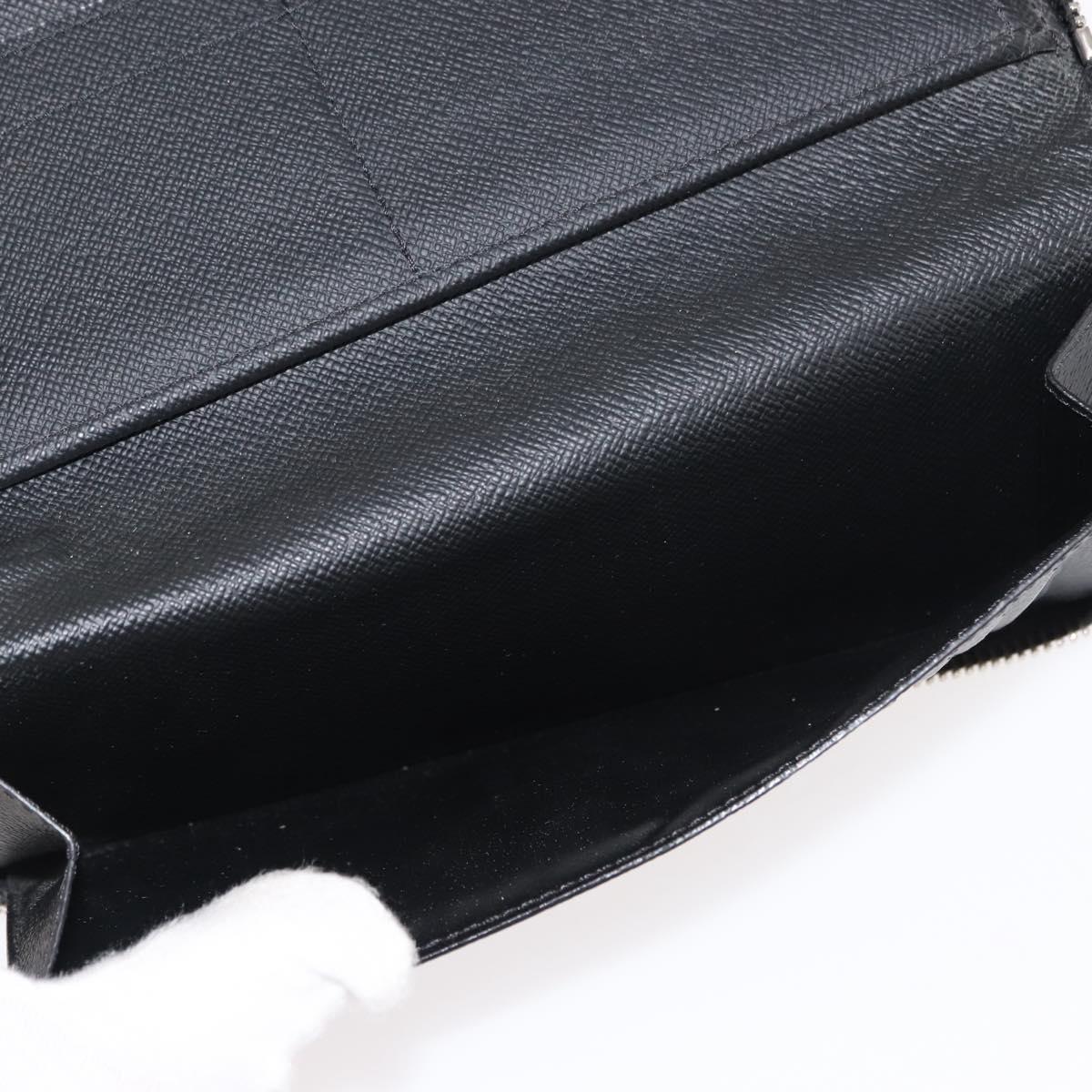 LOUIS VUITTON Damier Graphite Zippy Wallet Vertical N63095 LV Auth am9286