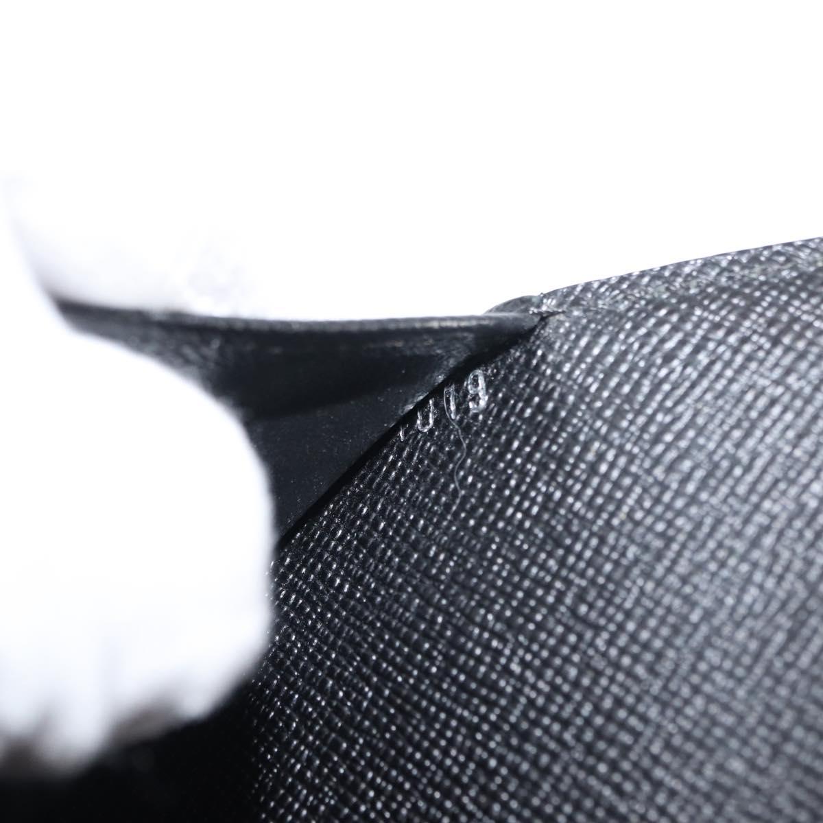 LOUIS VUITTON Epi Agenda MM Day Planner Cover Black R20042 LV Auth am9288