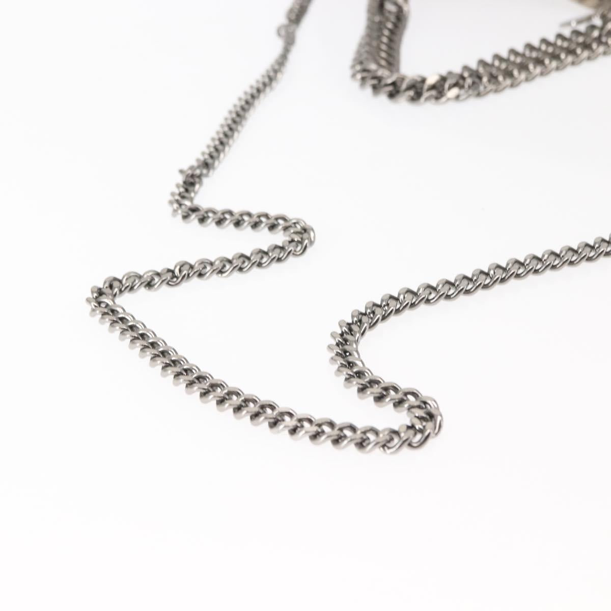 Stella MacCartney Chain Falabella Bag polyester 2way Gray 371223 Auth am9292