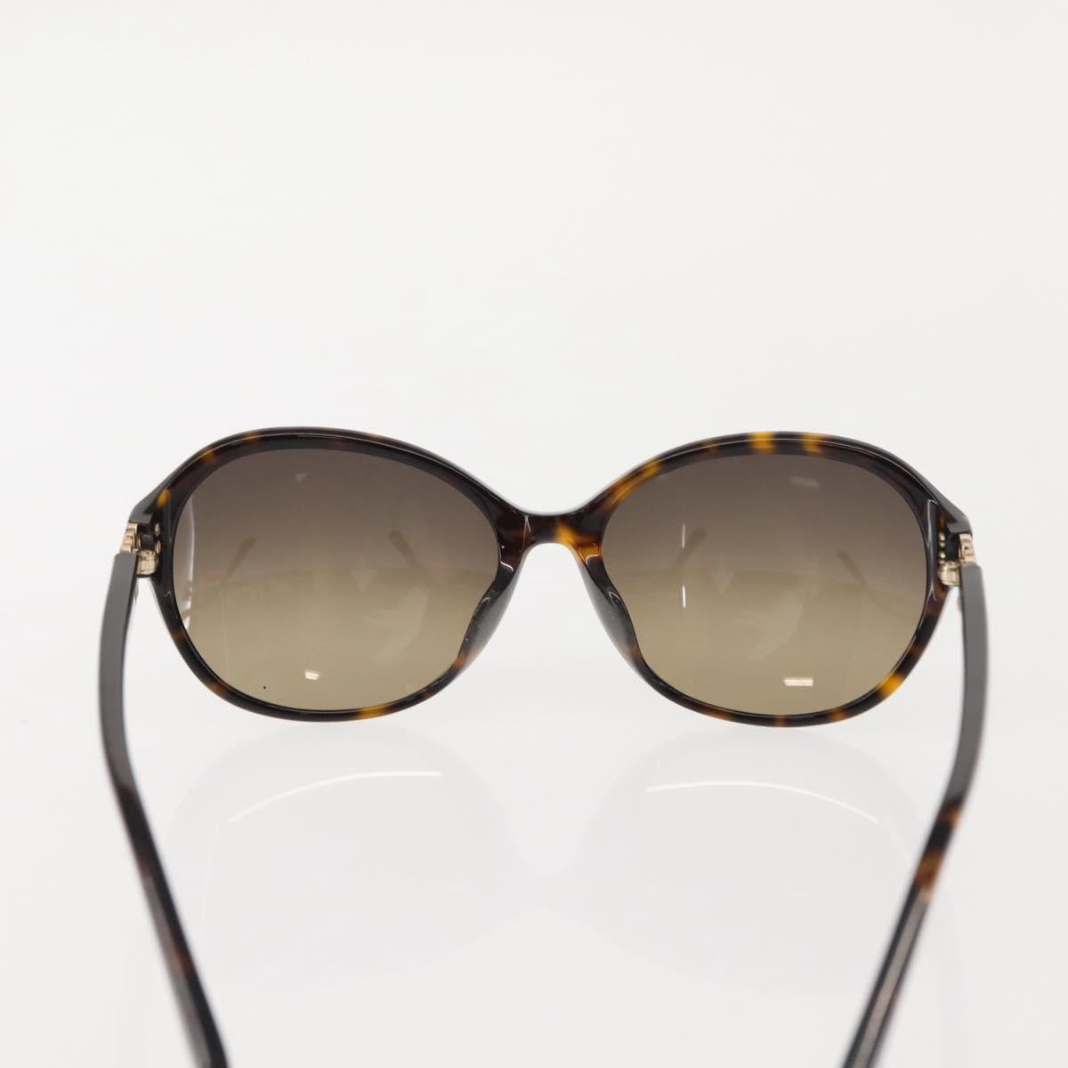 Salvatore Ferragamo Gancini Sunglasses plastic Brown Auth am9295