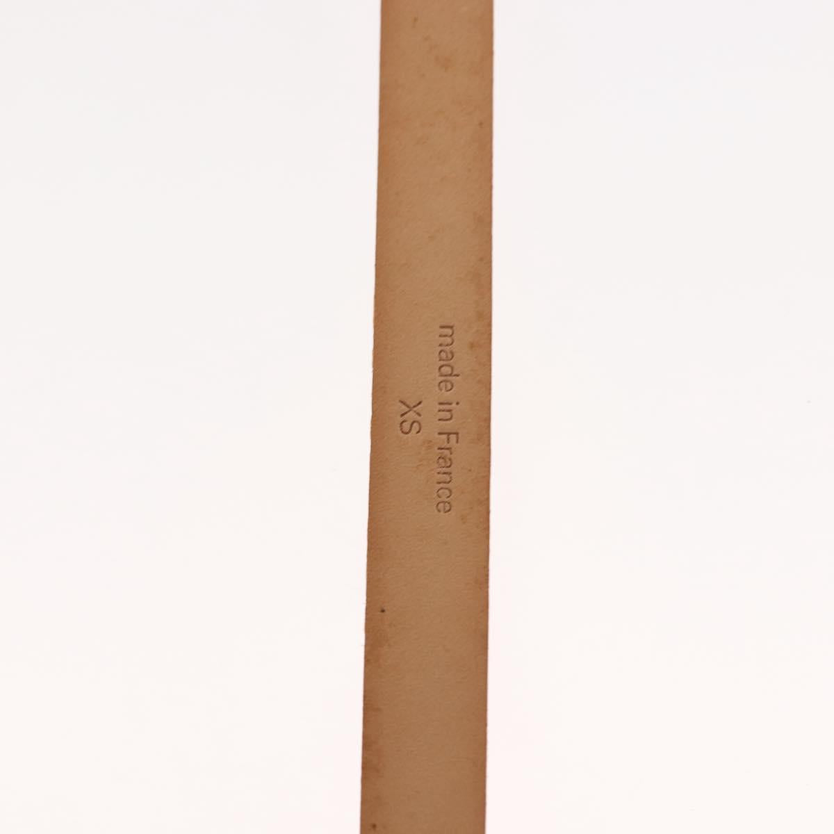 LOUIS VUITTON Florentine Shoulder Strap Leather 35.4"" Beige LV Auth am9312