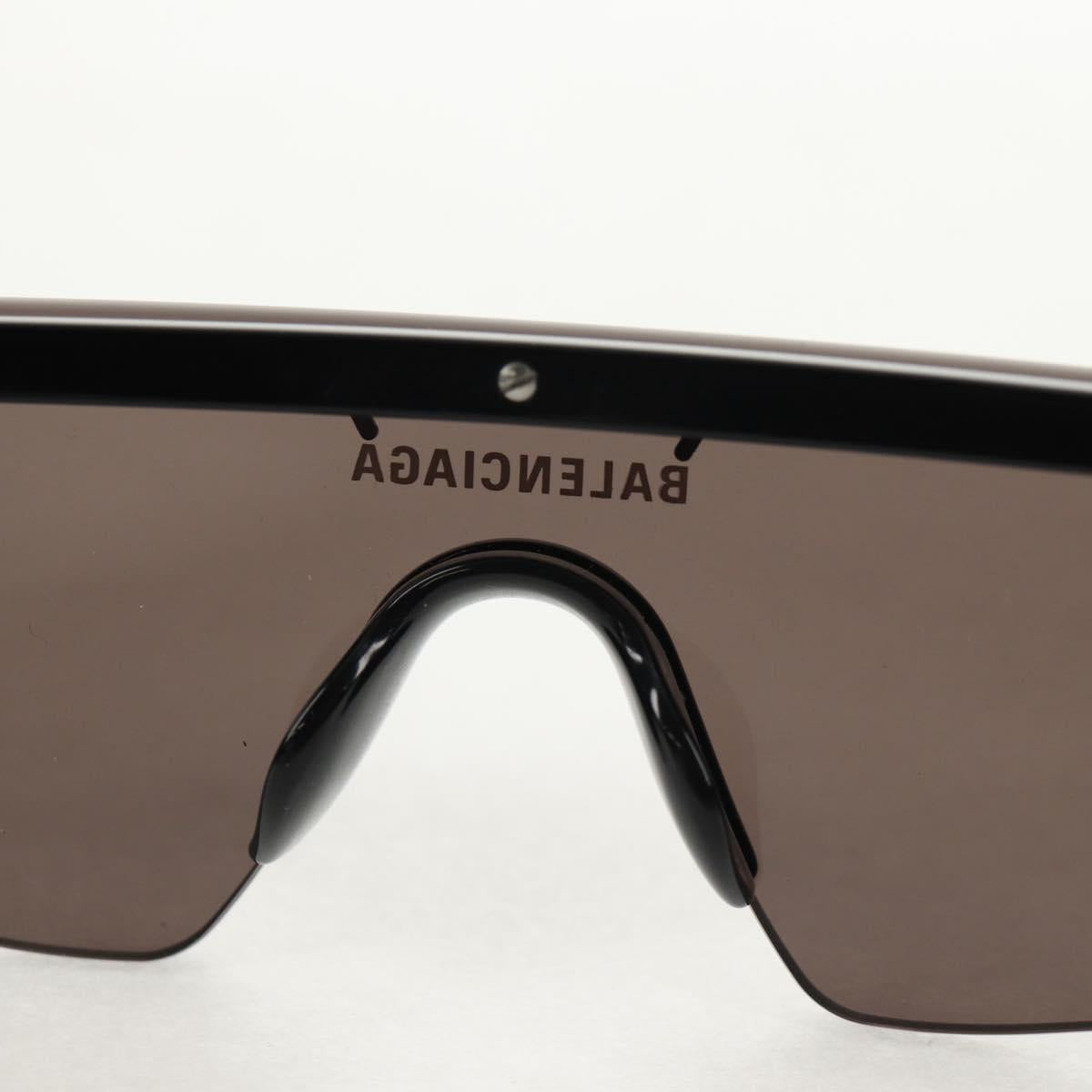 BALENCIAGA Sunglasses plastic Black Auth am9315M