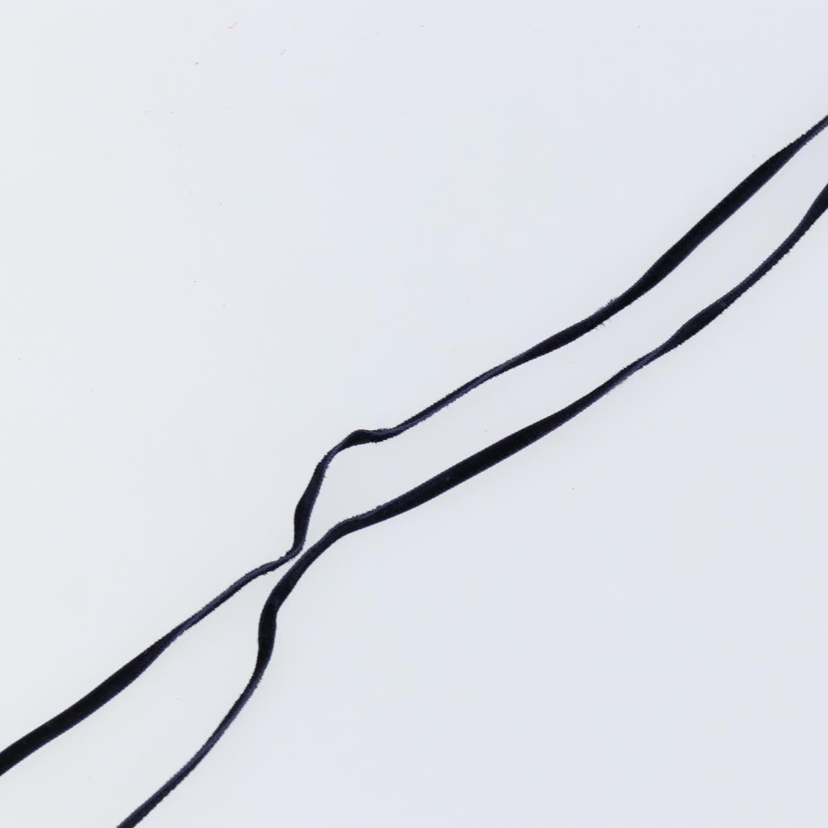 Baccarat Necklace Crystal glass Light Blue Auth am9319