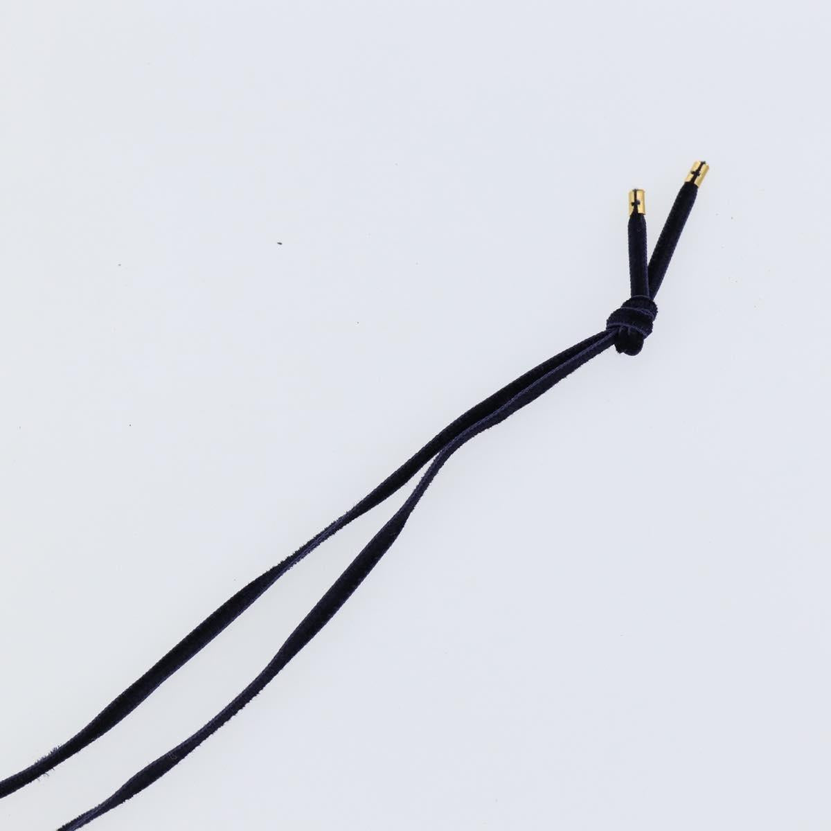 Baccarat Necklace Crystal glass Light Blue Auth am9319