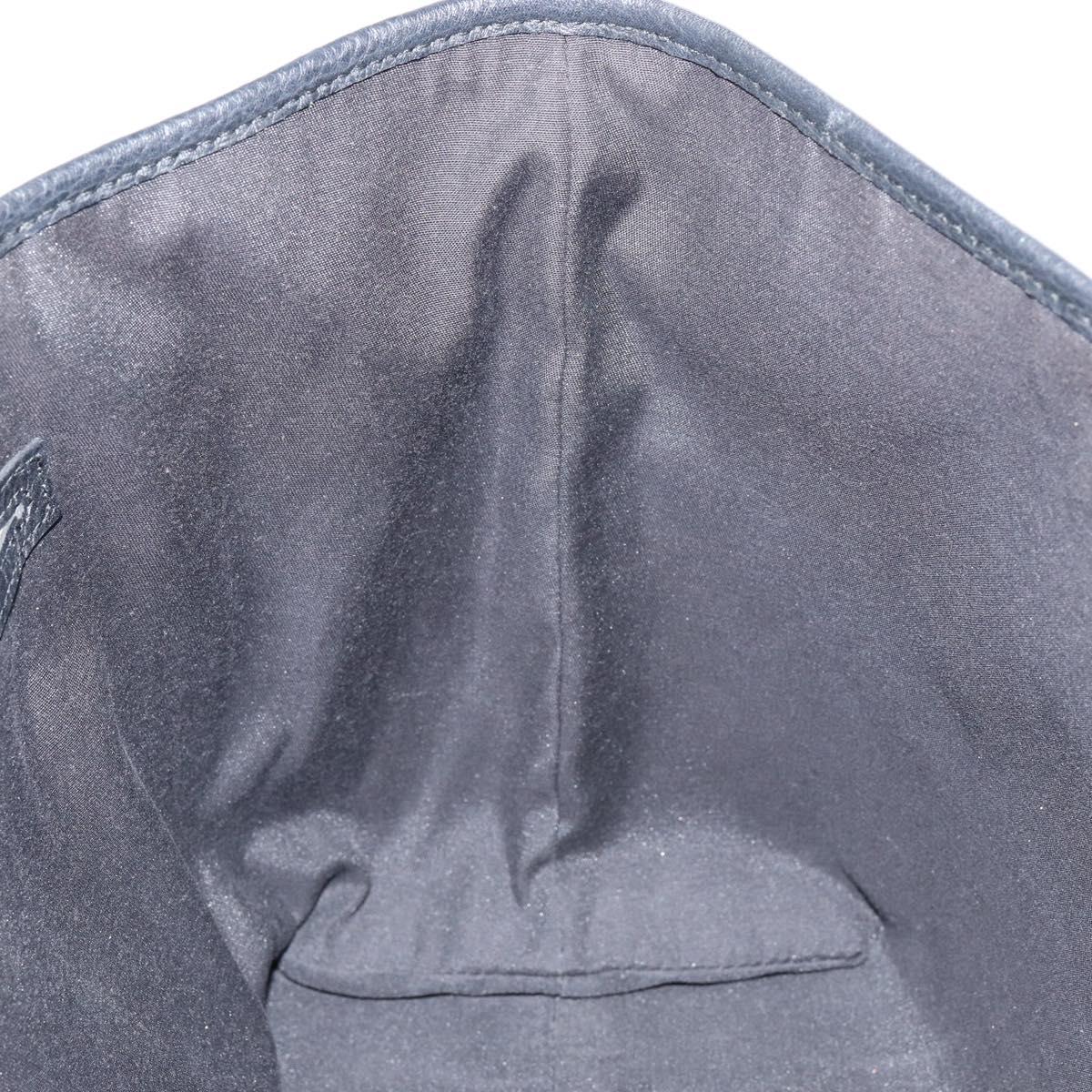 GUCCI GG Canvas Tote Bag Outlet Black Silver 265695 Auth am9324