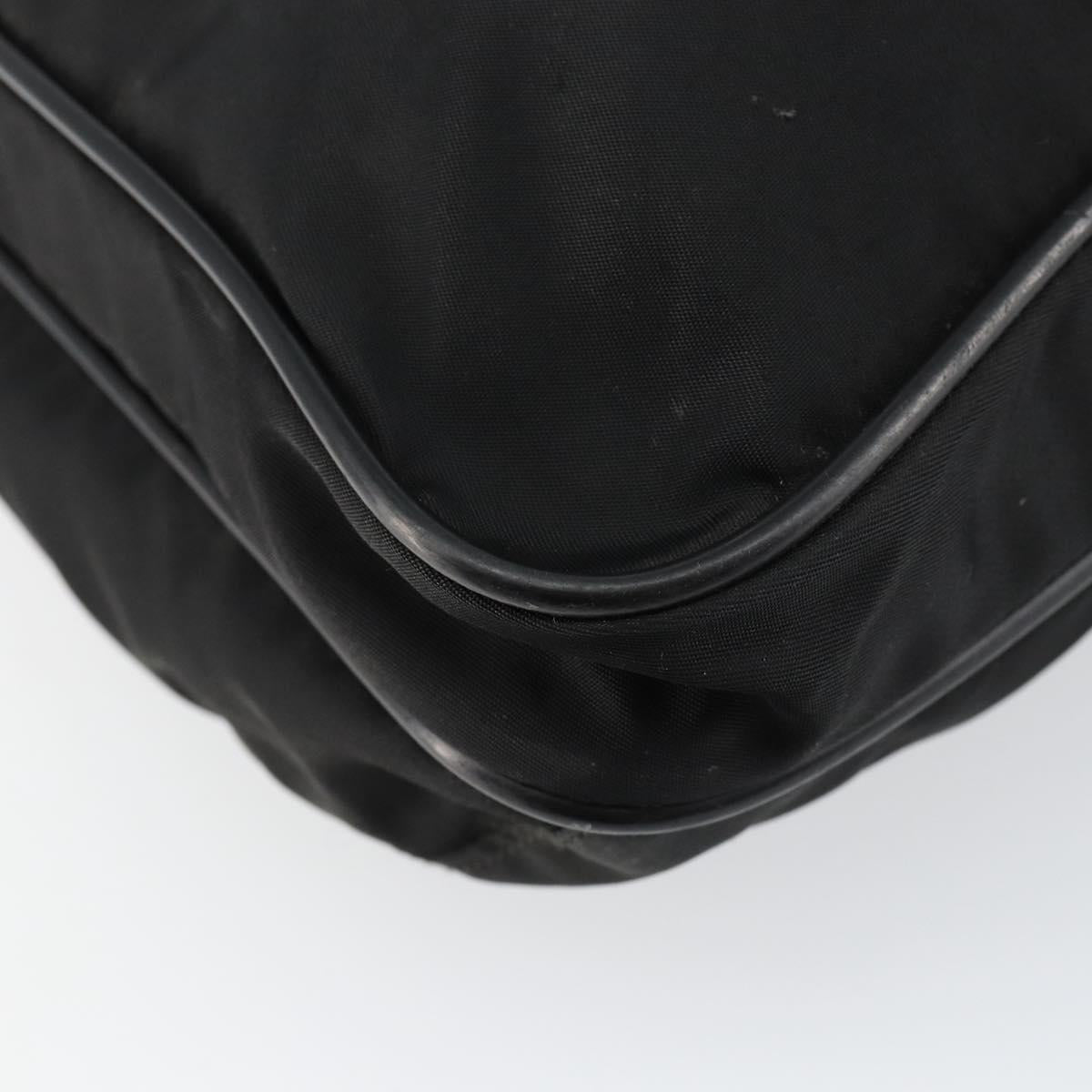 PRADA Shoulder Bag Nylon Black Auth am9329