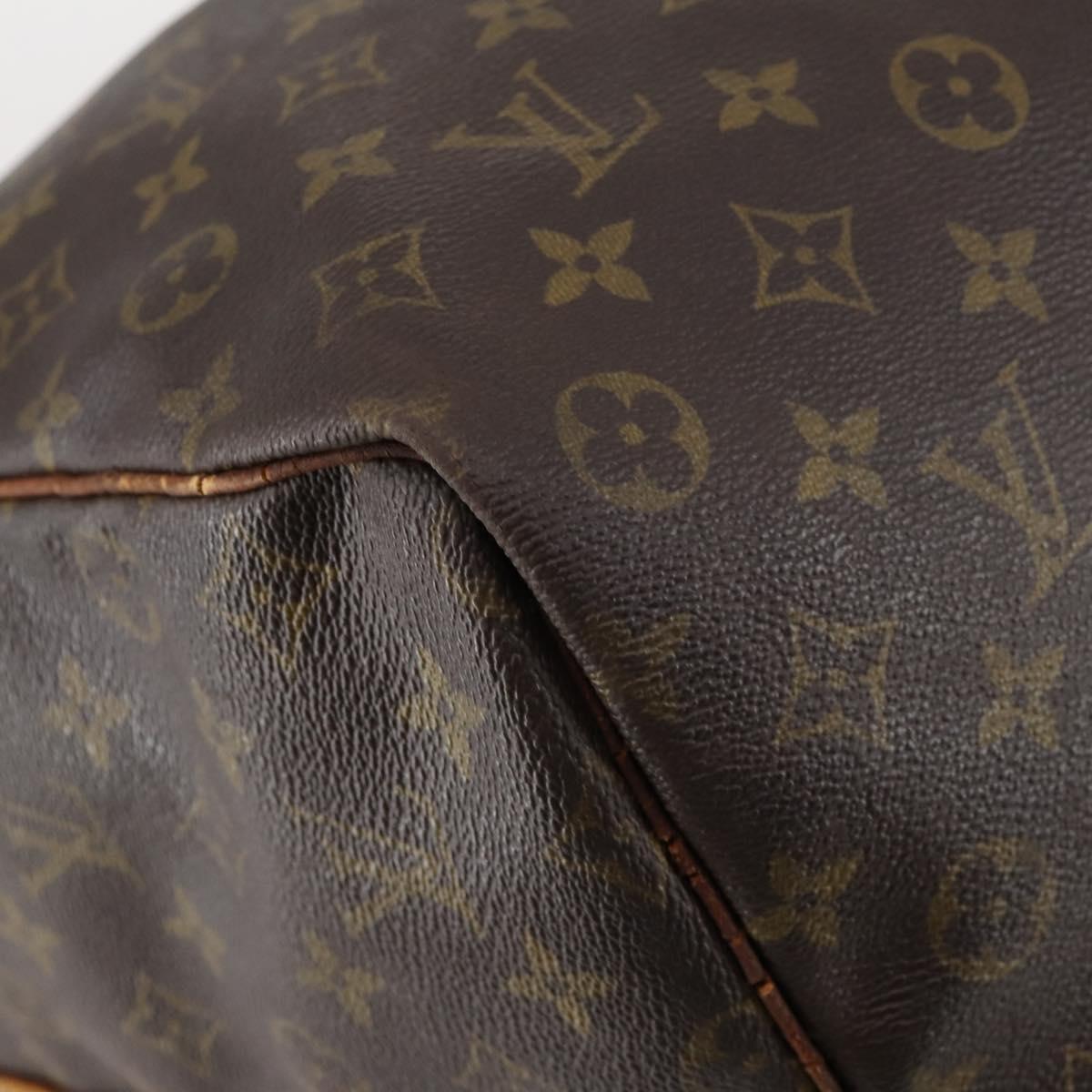 LOUIS VUITTON Monogram Keepall Bandouliere 60 Boston Bag M41412 LV Auth am9333