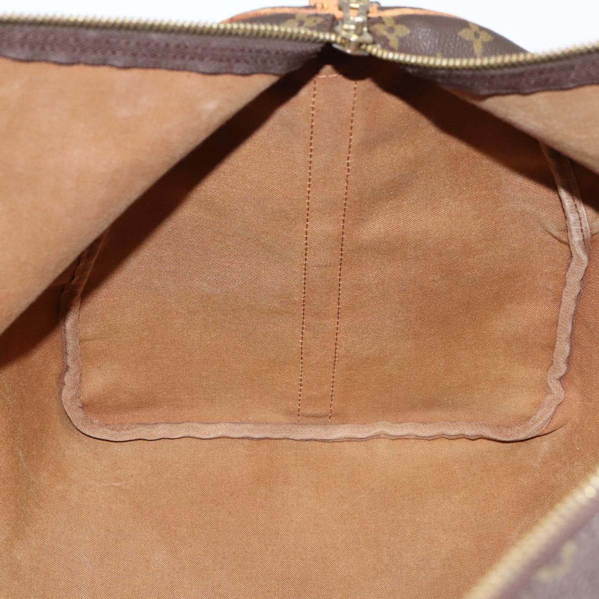 LOUIS VUITTON Monogram Keepall Bandouliere 60 Boston Bag M41412 LV Auth am9333