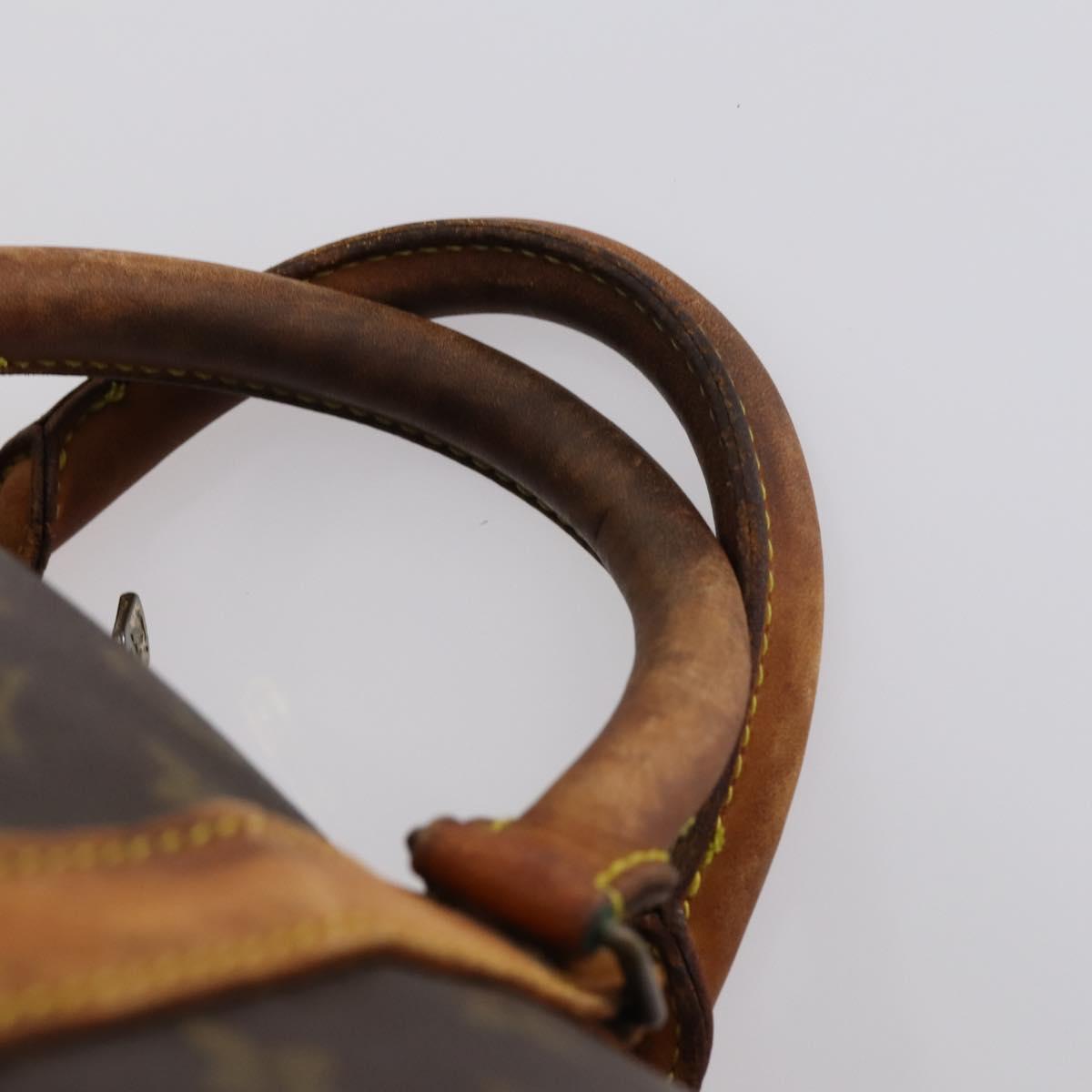 LOUIS VUITTON Monogram Keepall Bandouliere 60 Boston Bag M41412 LV Auth am9333