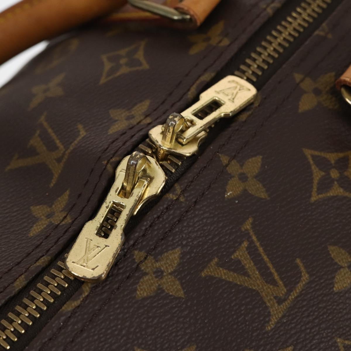 LOUIS VUITTON Monogram Keepall 60 Boston Bag M41422 LV Auth am9334
