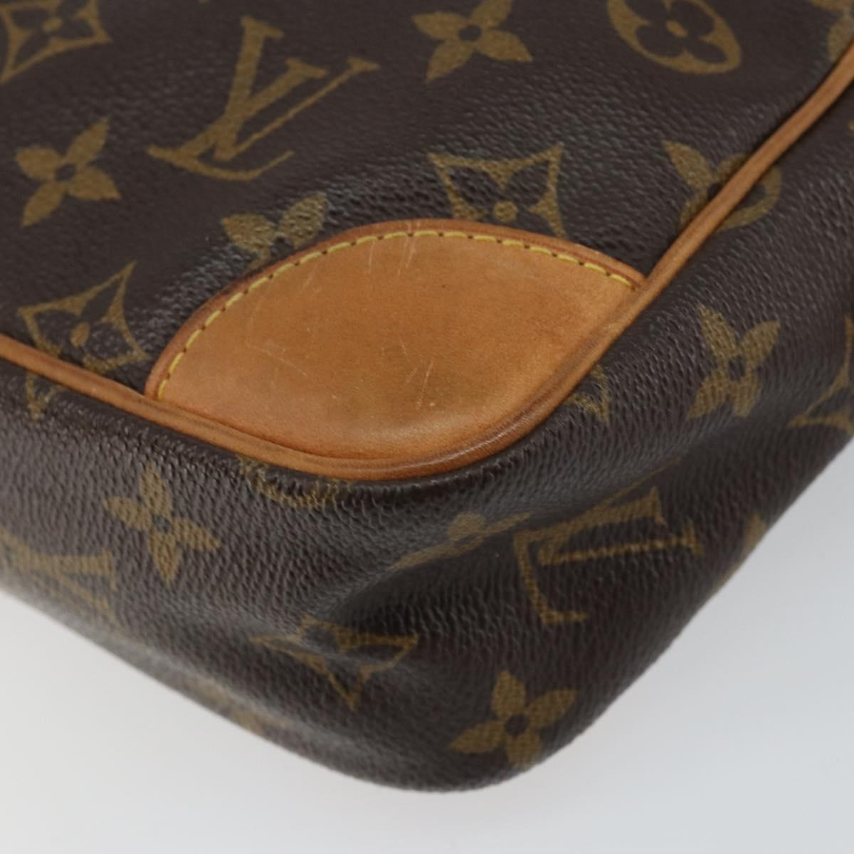 LOUIS VUITTON Monogram Compiegne 28 Clutch Bag M51845 LV Auth am9335