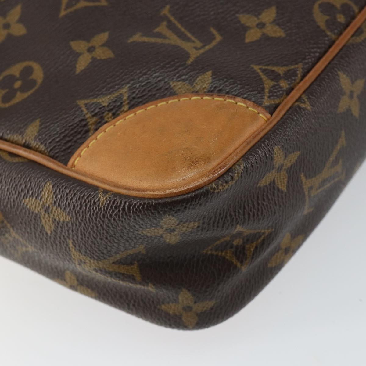 LOUIS VUITTON Monogram Compiegne 28 Clutch Bag M51845 LV Auth am9335