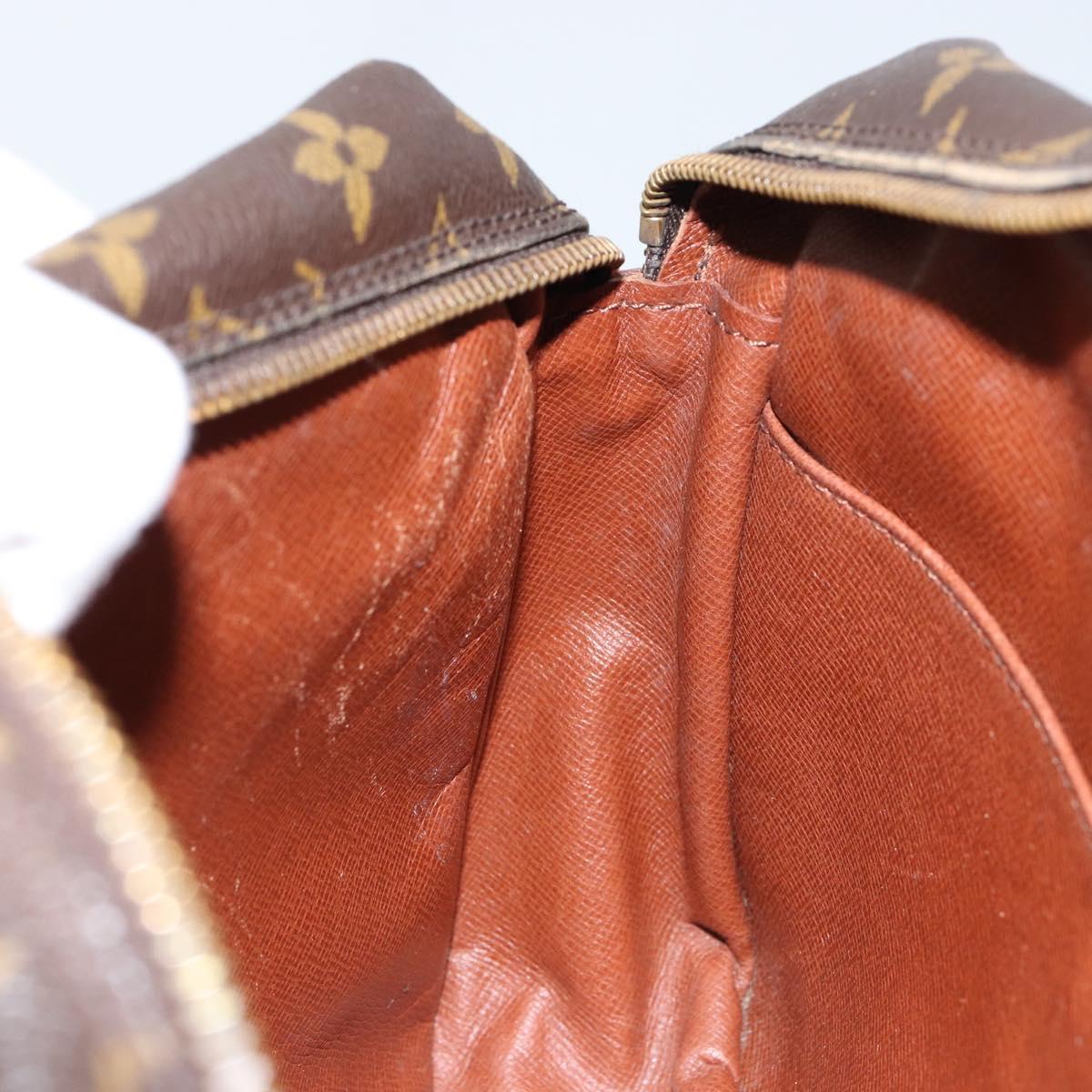 LOUIS VUITTON Monogram Compiegne 28 Clutch Bag M51845 LV Auth am9335