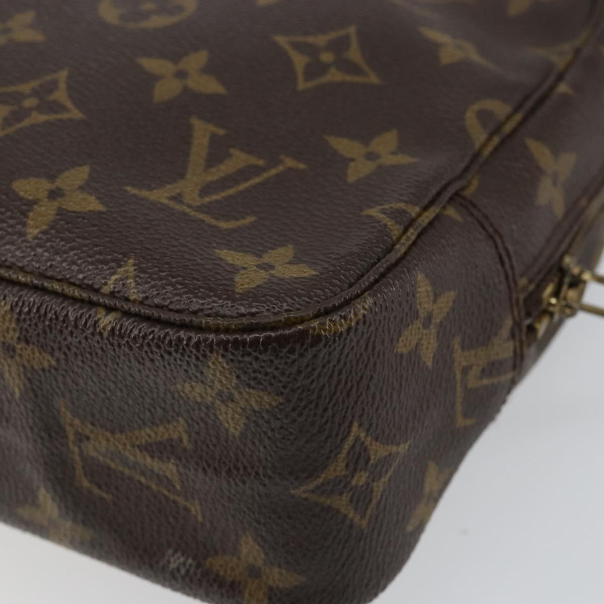 LOUIS VUITTON Monogram Trousse Toilette 23 Clutch Bag M47524 LV Auth am9336
