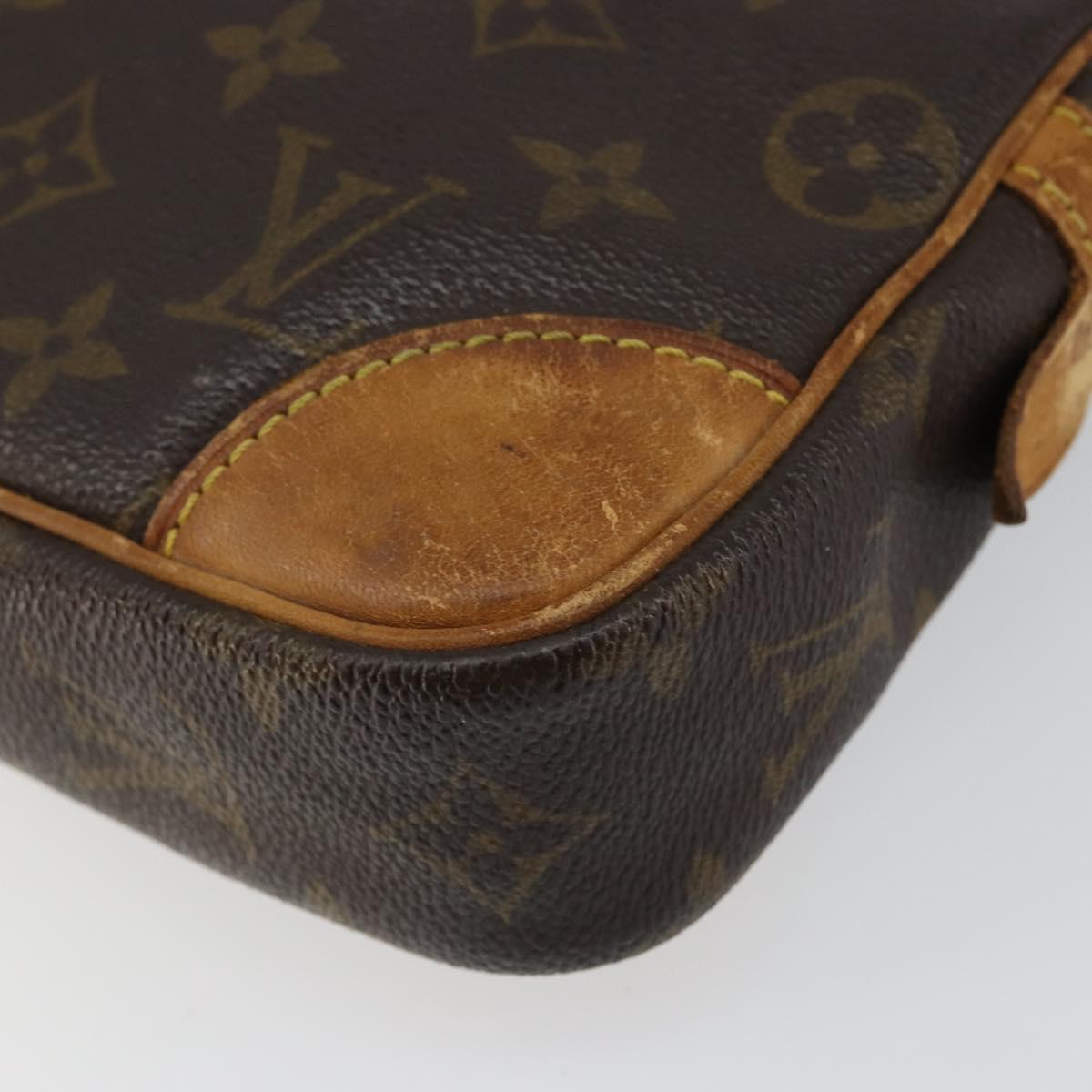 LOUIS VUITTON Monogram Marly Dragonne GM Clutch Bag M51825 LV Auth am9337
