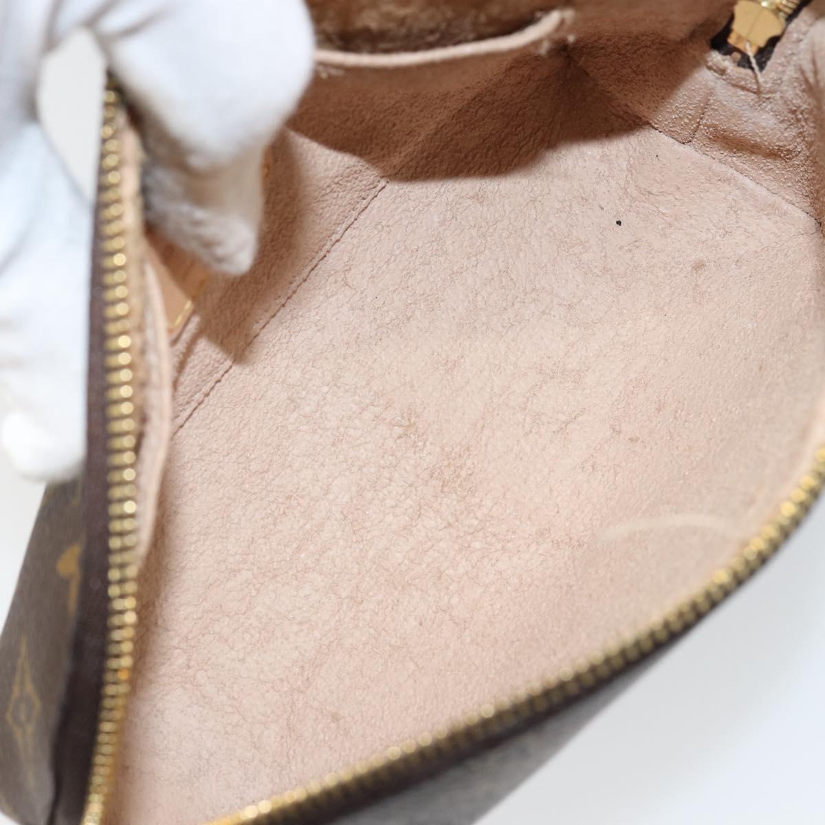 LOUIS VUITTON Monogram Pochette Cosmetic PM Pouch M43998 LV Auth am9346