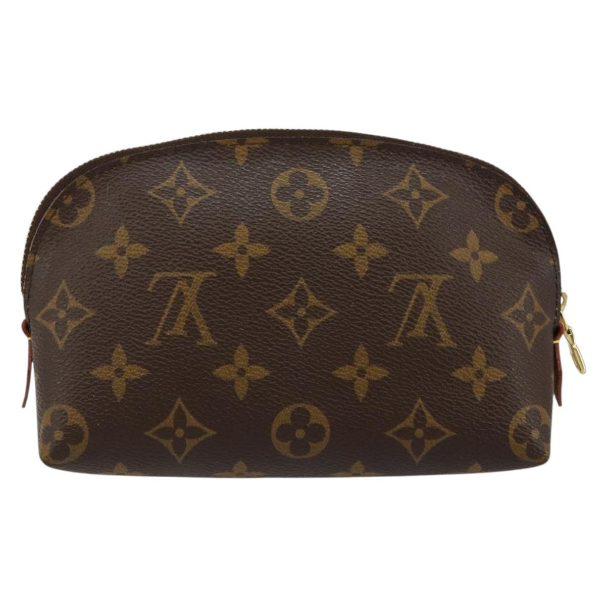 LOUIS VUITTON Monogram Pochette Cosmetic PM Pouch M43998 LV Auth am9346