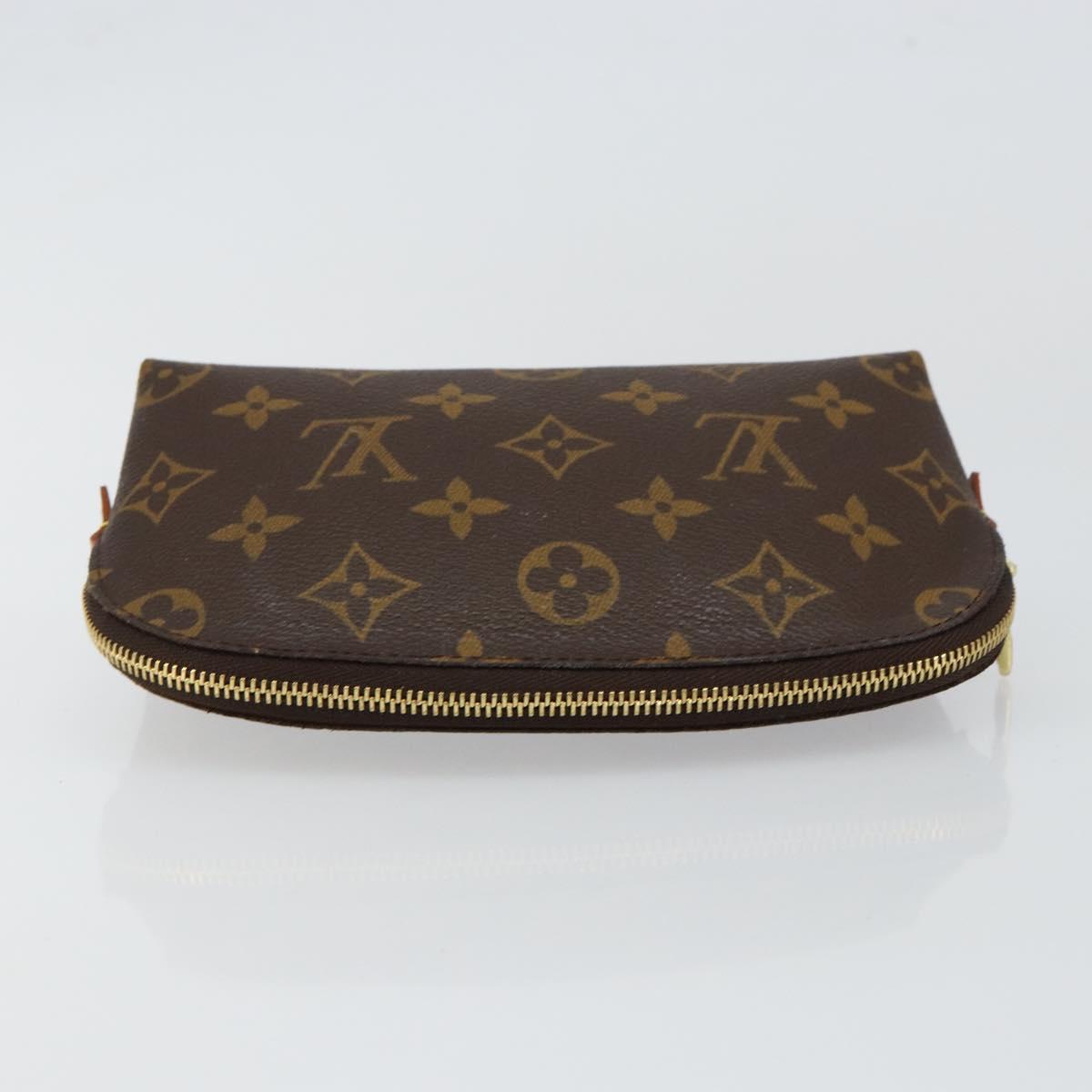 LOUIS VUITTON Monogram Pochette Cosmetic PM Pouch M43998 LV Auth am9346