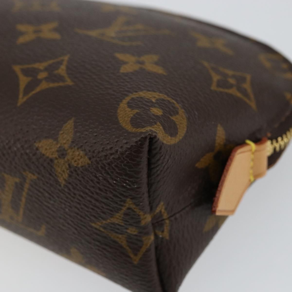 LOUIS VUITTON Monogram Pochette Cosmetic PM Pouch M43998 LV Auth am9346