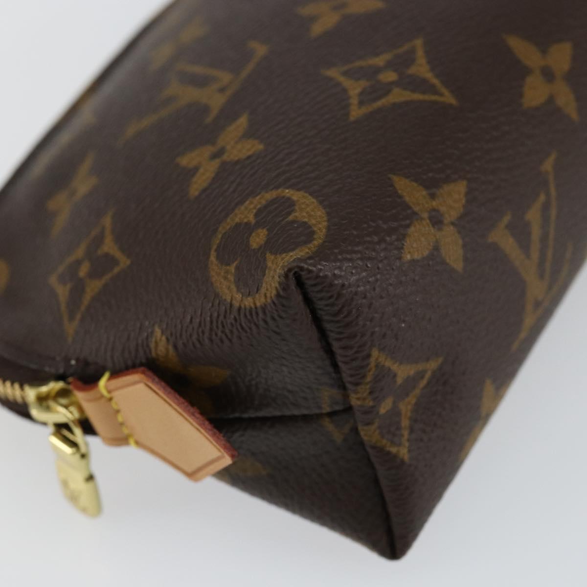 LOUIS VUITTON Monogram Pochette Cosmetic PM Pouch M43998 LV Auth am9346