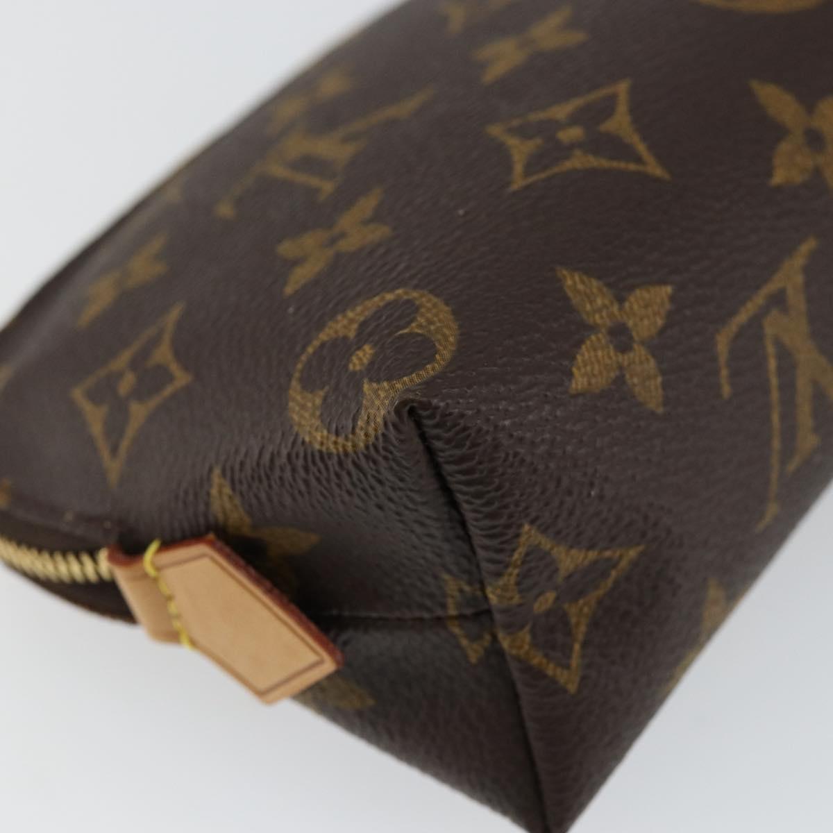 LOUIS VUITTON Monogram Pochette Cosmetic PM Pouch M43998 LV Auth am9347