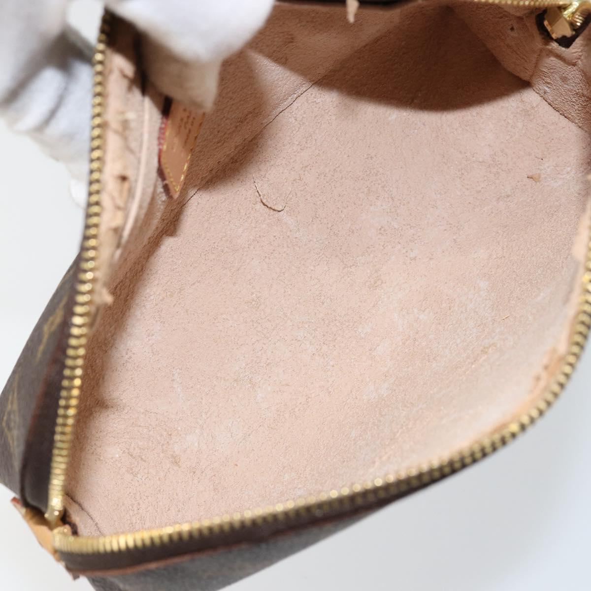 LOUIS VUITTON Monogram Pochette Cosmetic PM Pouch M43998 LV Auth am9347