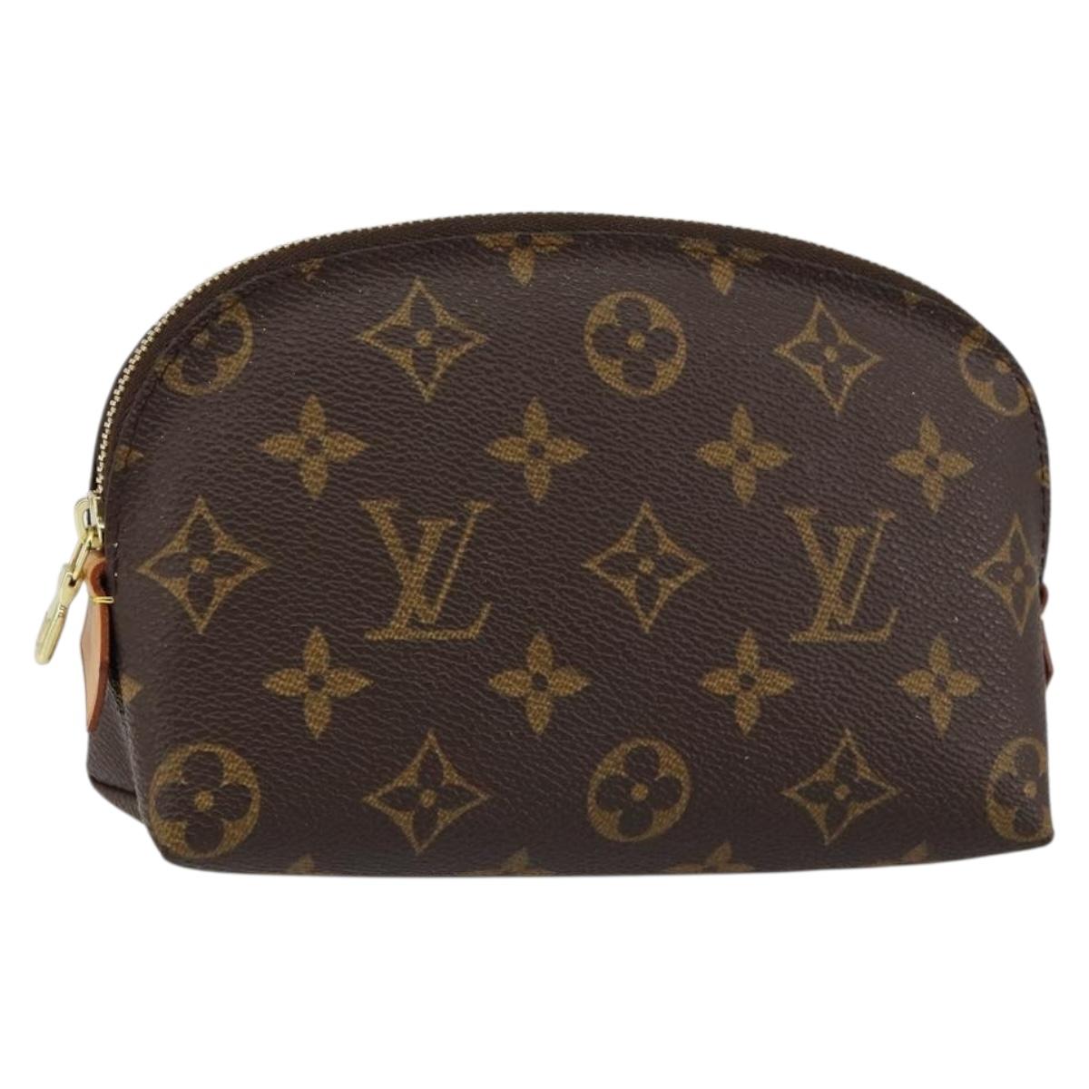 LOUIS VUITTON Monogram Pochette Cosmetic PM Pouch M43998 LV Auth am9347