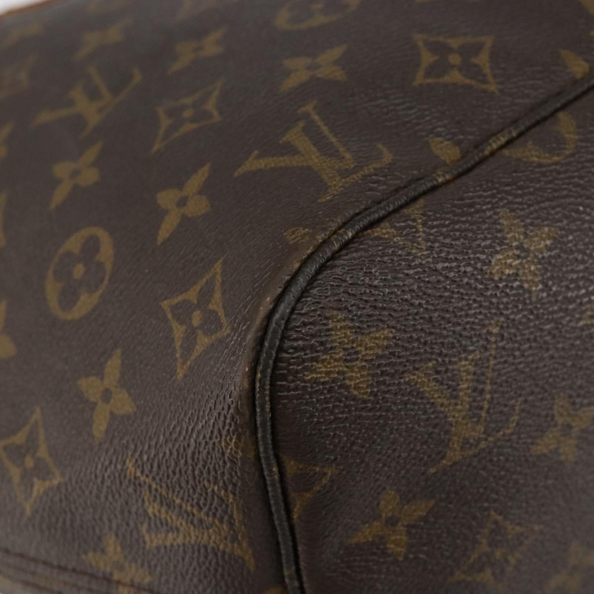 LOUIS VUITTON Monogram Neverfull MM Tote Bag M40156 LV Auth am9358