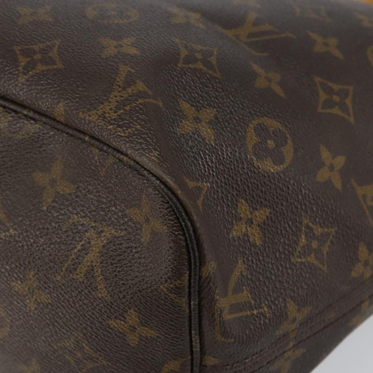 LOUIS VUITTON Monogram Neverfull MM Tote Bag M40156 LV Auth am9358